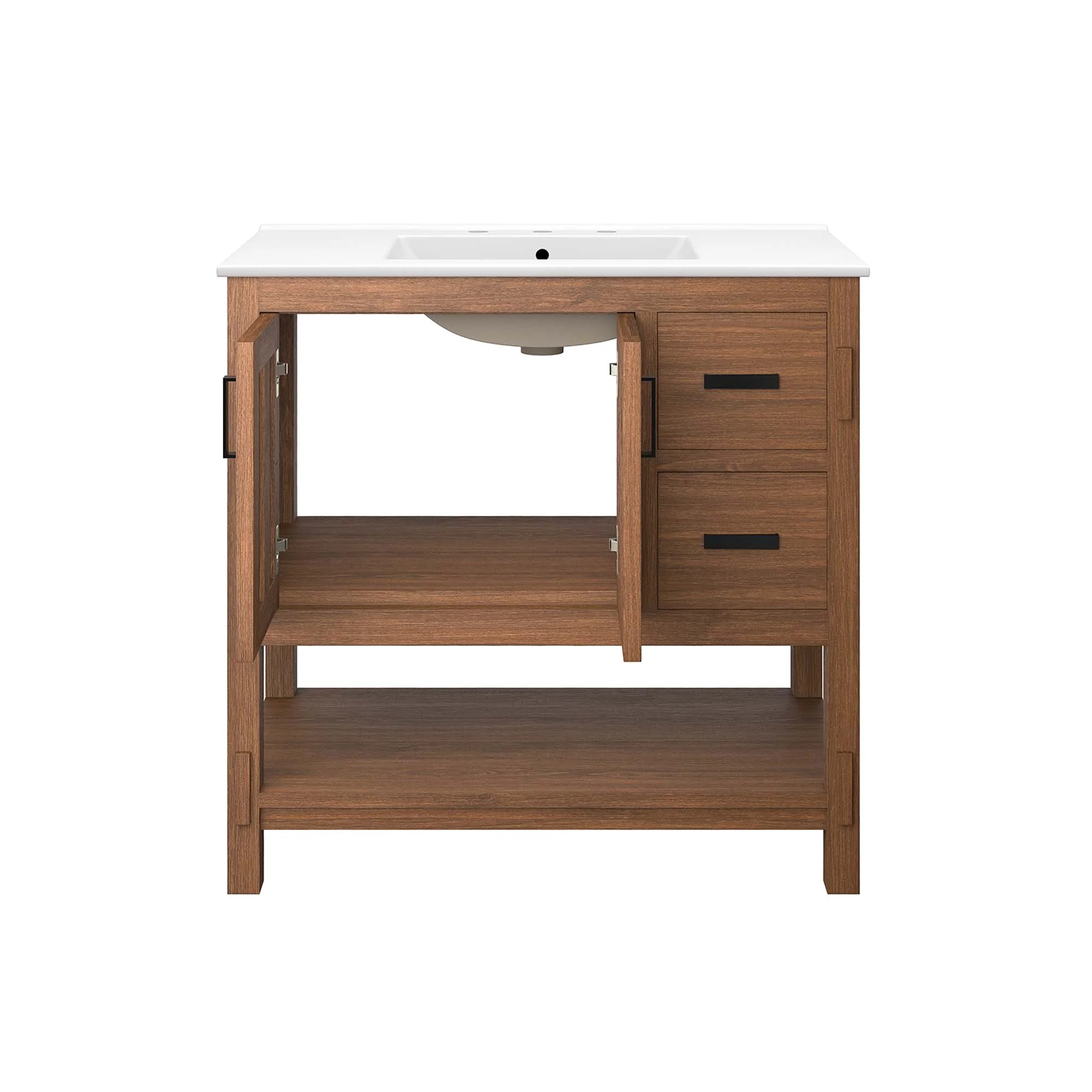 Ashlyn 36" Wood Bathroom Vanity by Modway - Image 7