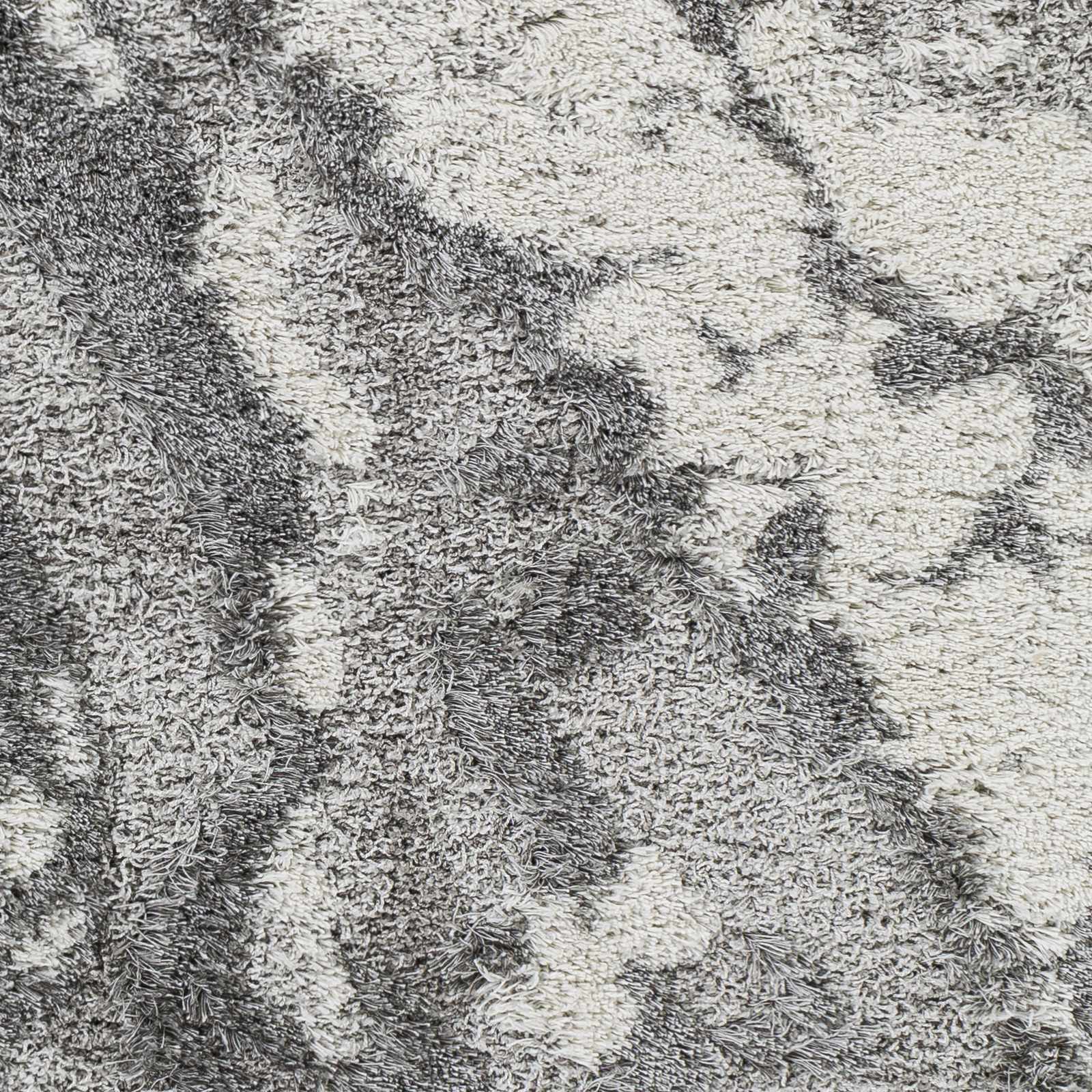 Ashtucna Gray Cloudy Shag Rug - Image 5