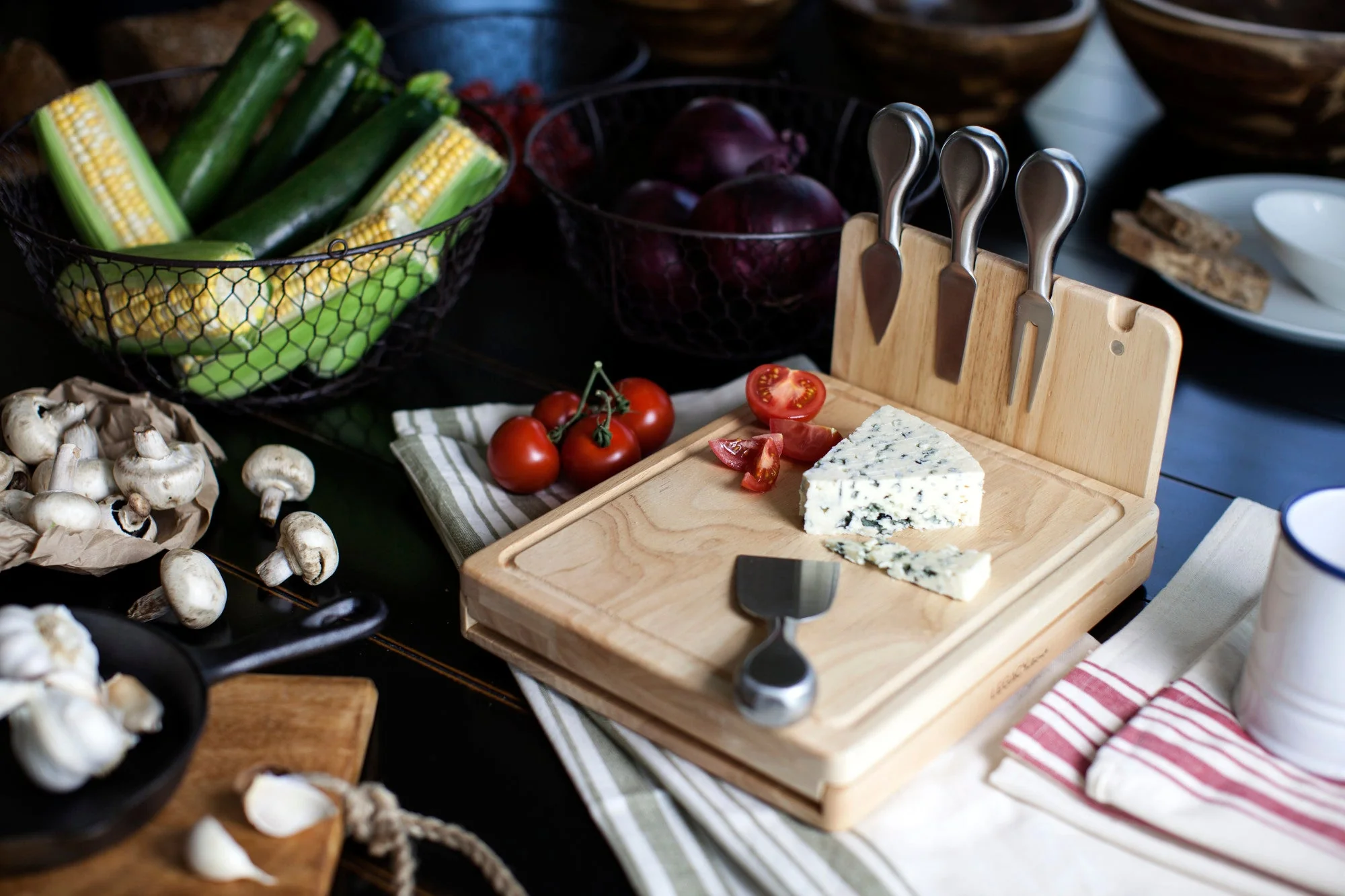 Asiago Cheese Cutting Board & Tools Set - Image 12