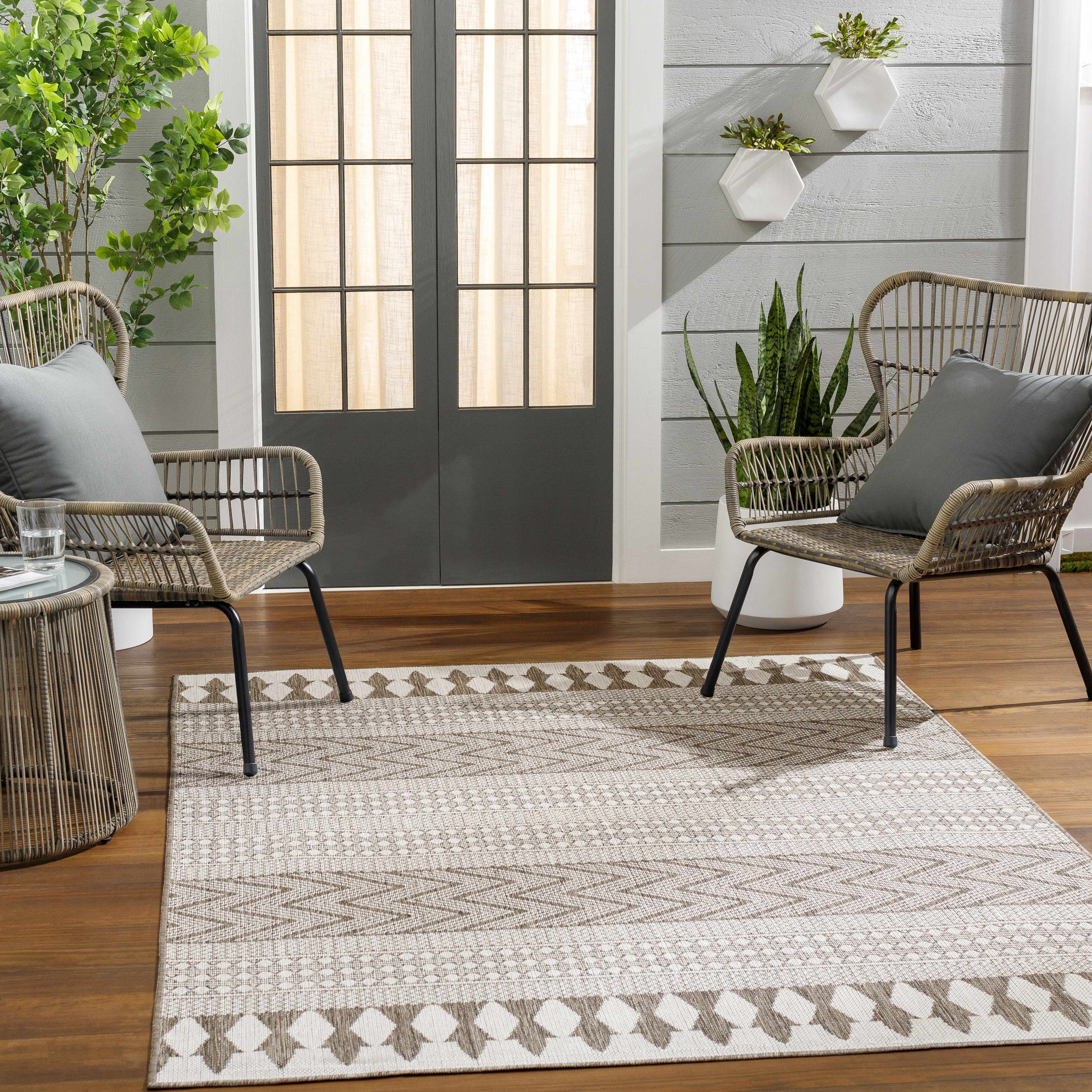 Asif Brown Area Rug - Clearance - Image 2