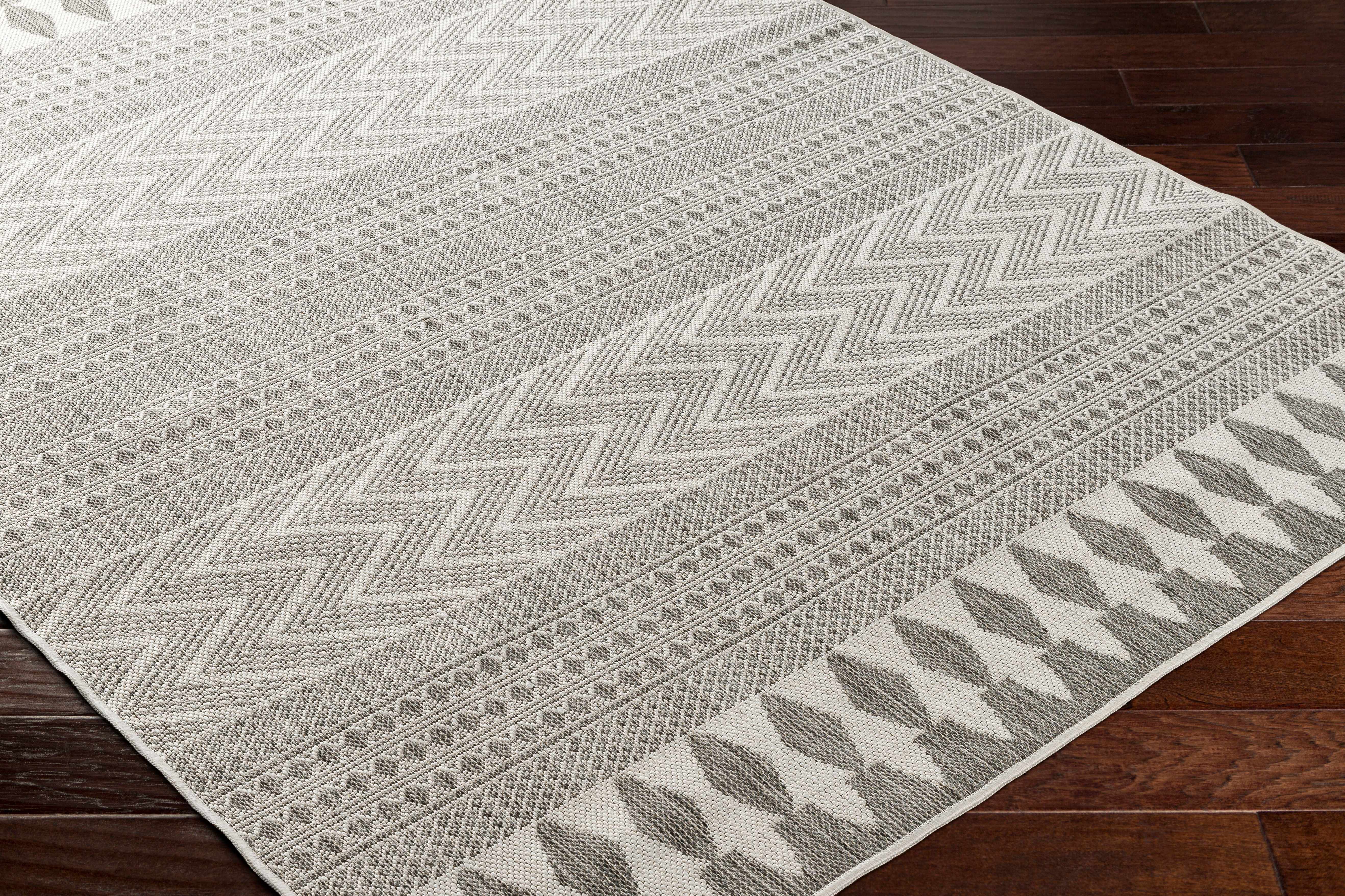 Asif Charcoal Area Rug - Clearance - Image 5