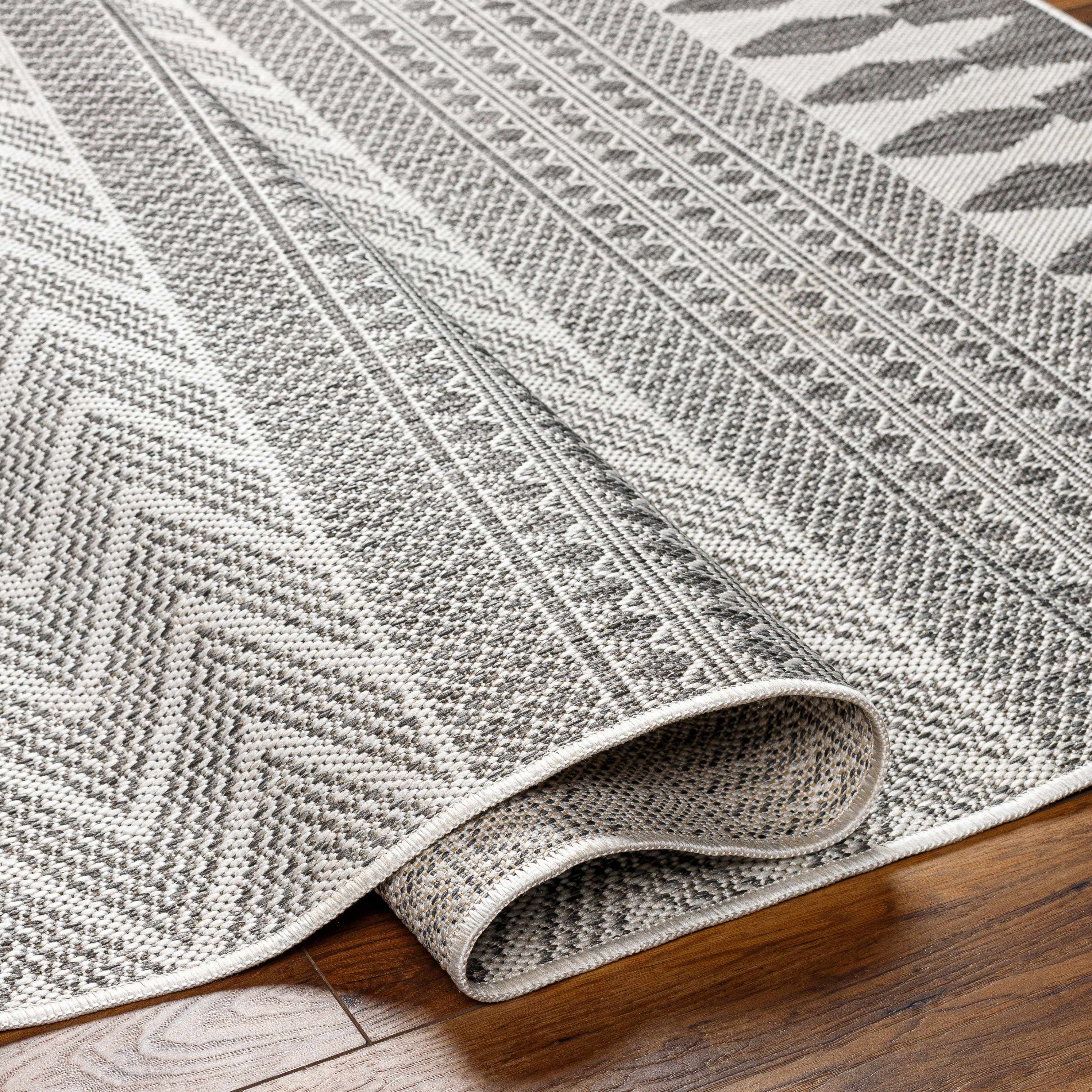 Asif Charcoal Area Rug - Clearance - Image 6