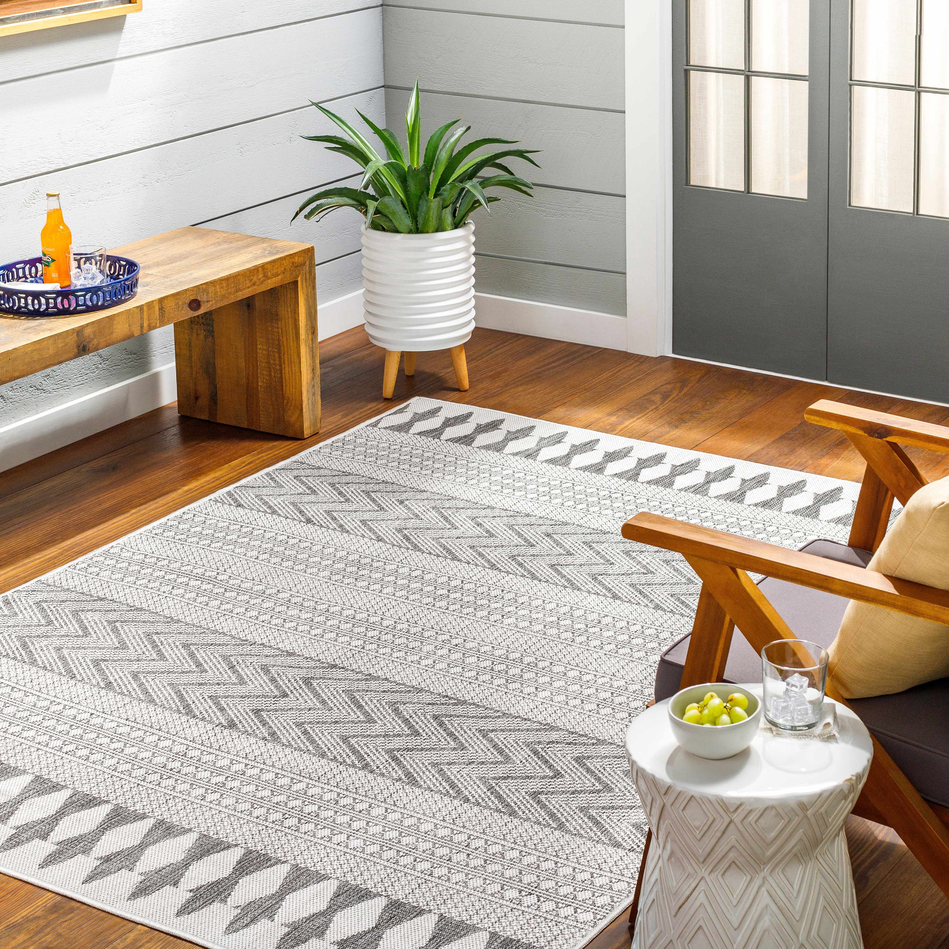 Asif Gray Area Rug - Clearance - Image 2