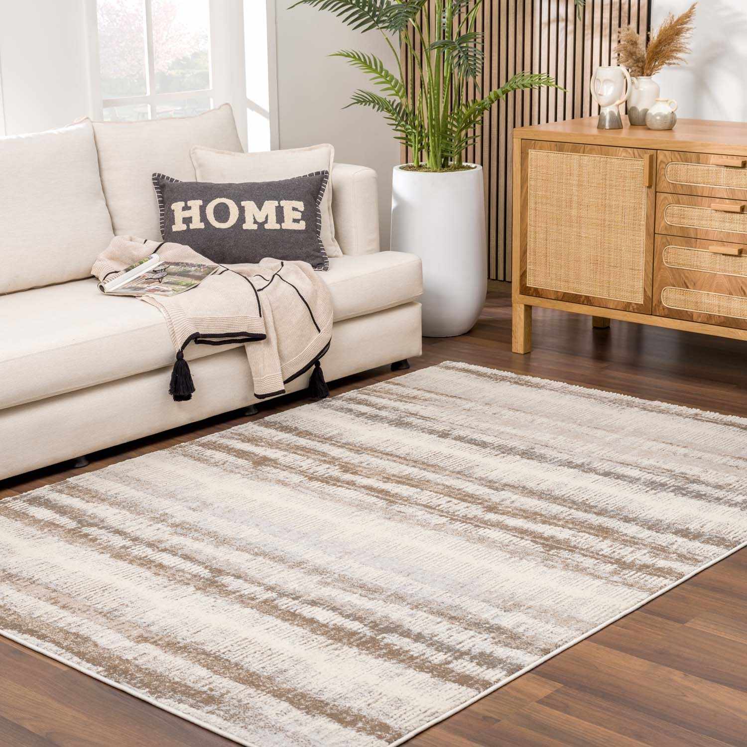 Asmara Brown Area Rug - Image 2