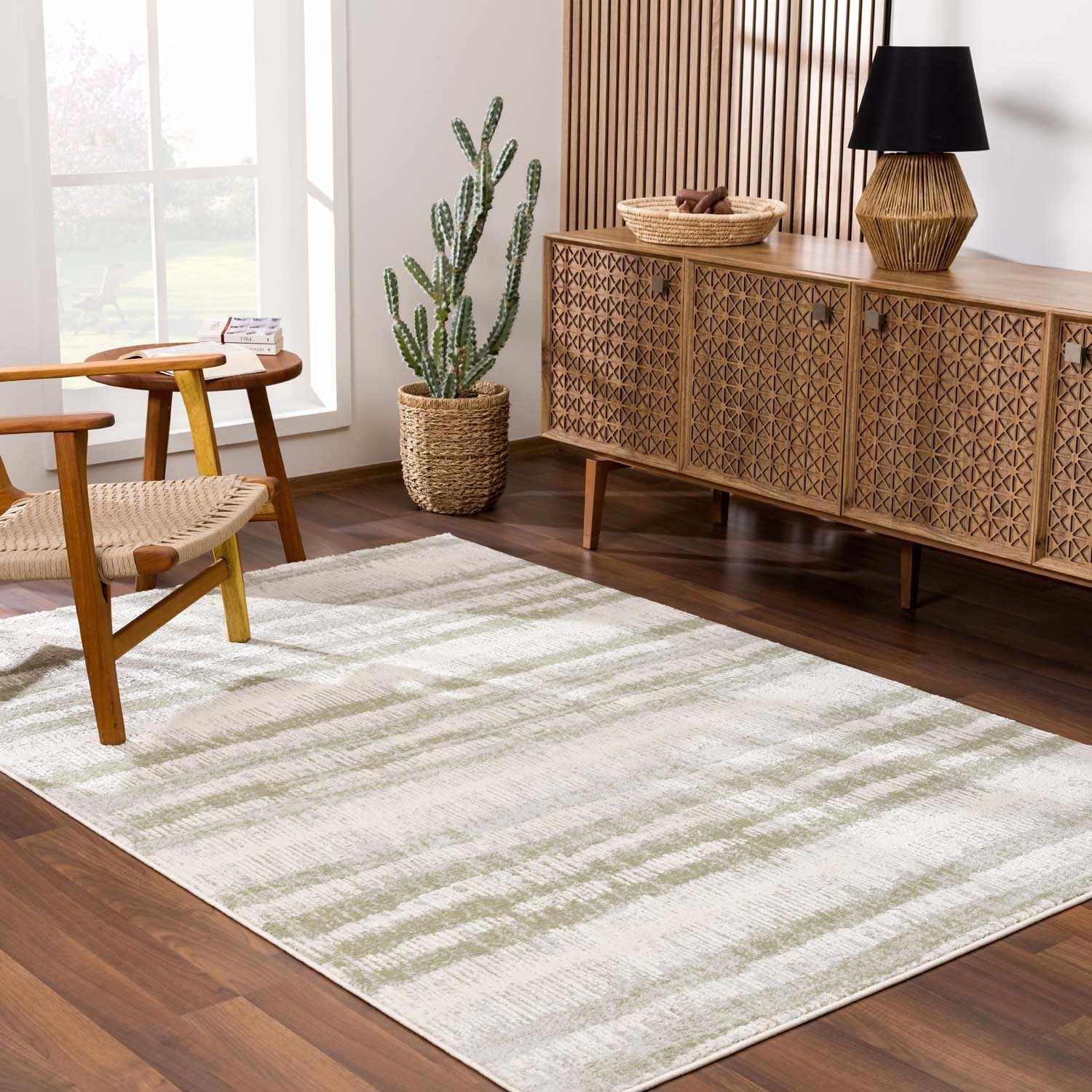 Asmara Green Area Rug - Image 3
