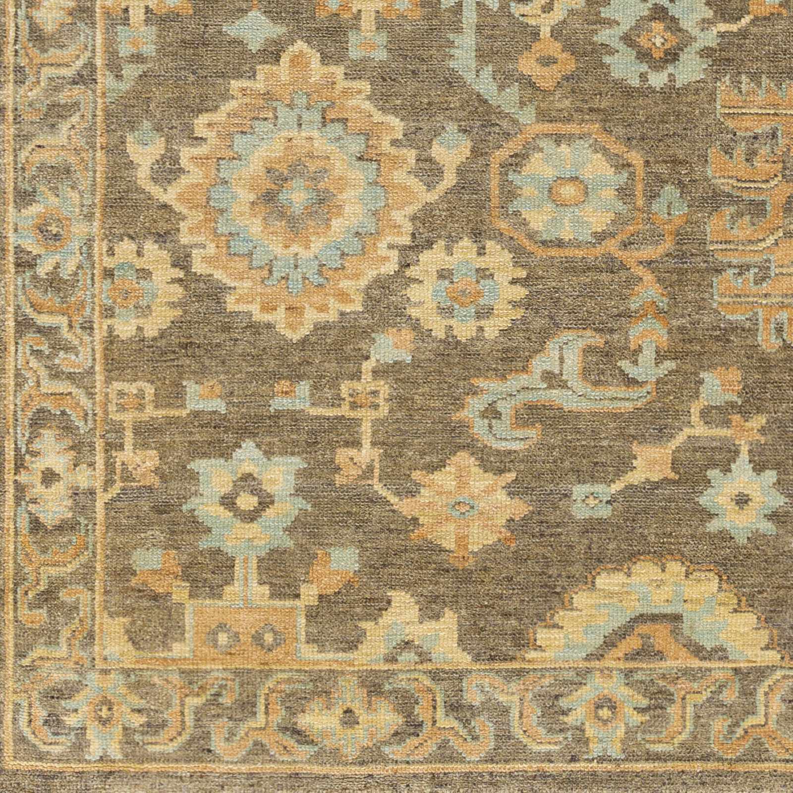 Asotin Hand Knotted Wool Area Rug - Image 7