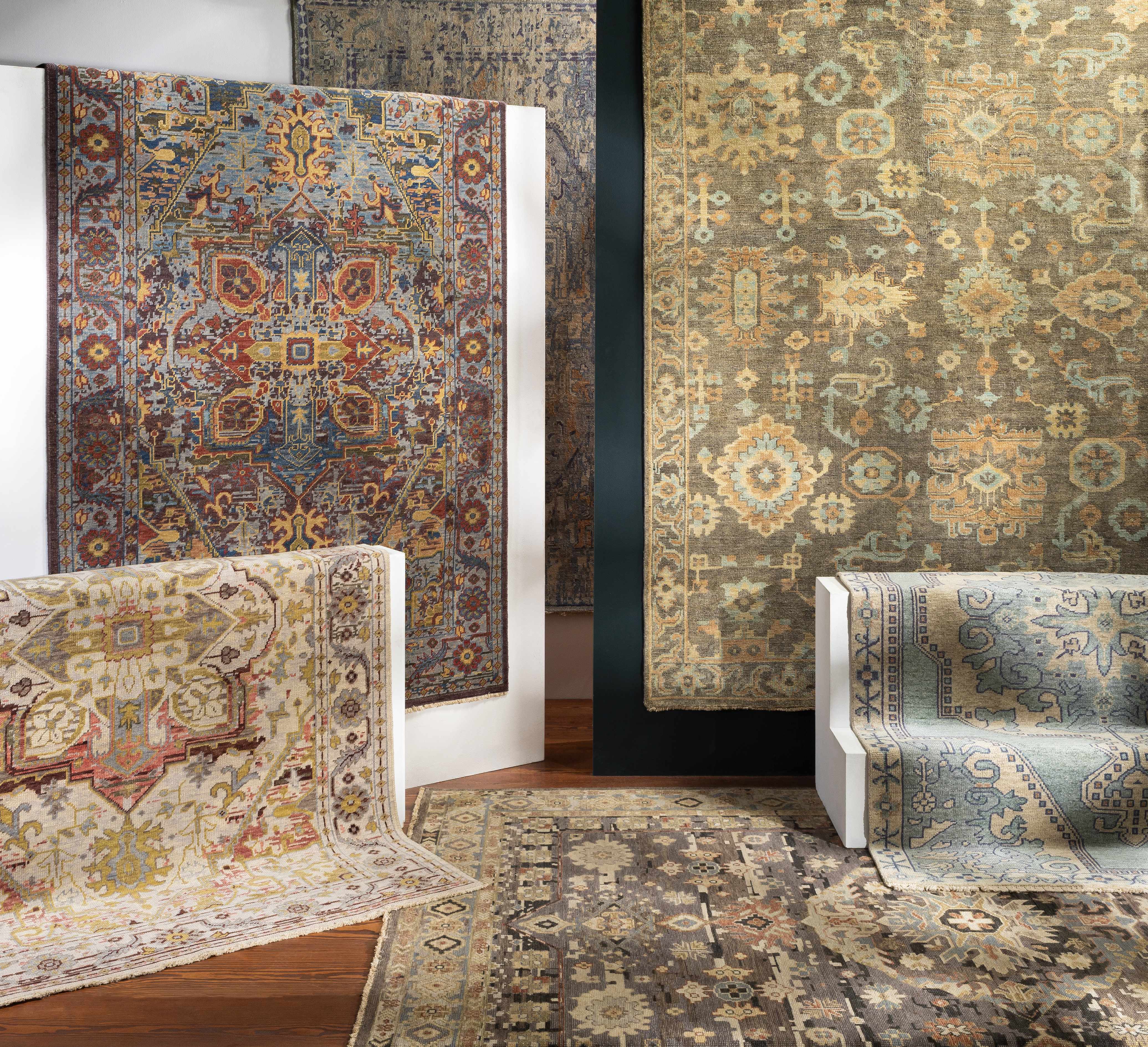Asotin Hand Knotted Wool Area Rug - Image 9