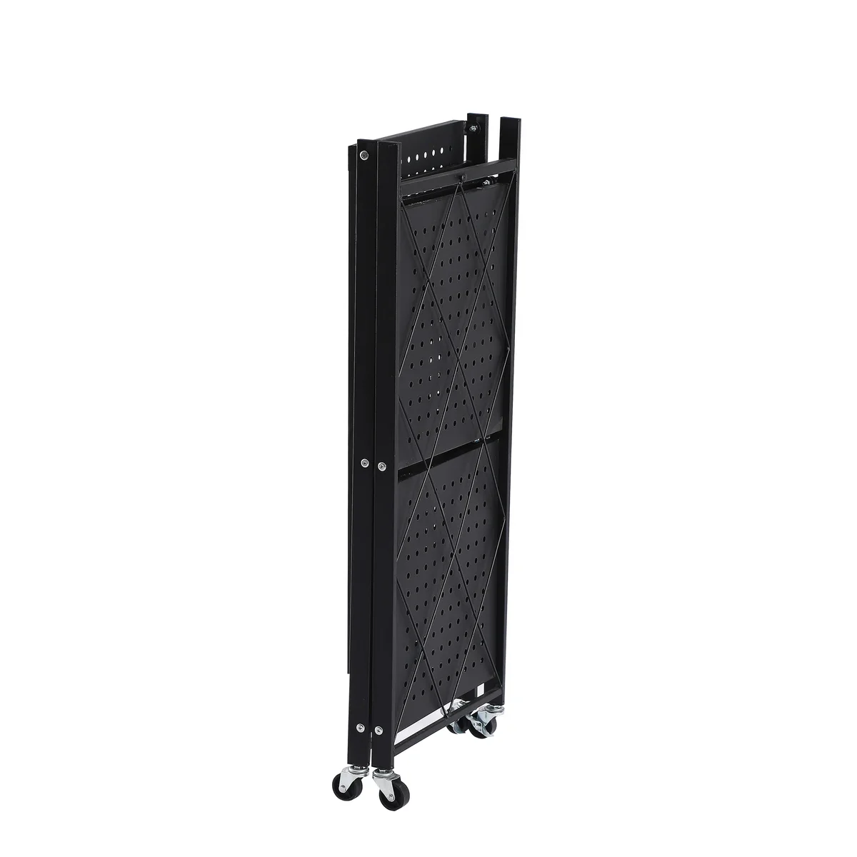 Assembled Black Foldable Metal Storage Shelving Unit - Image 39