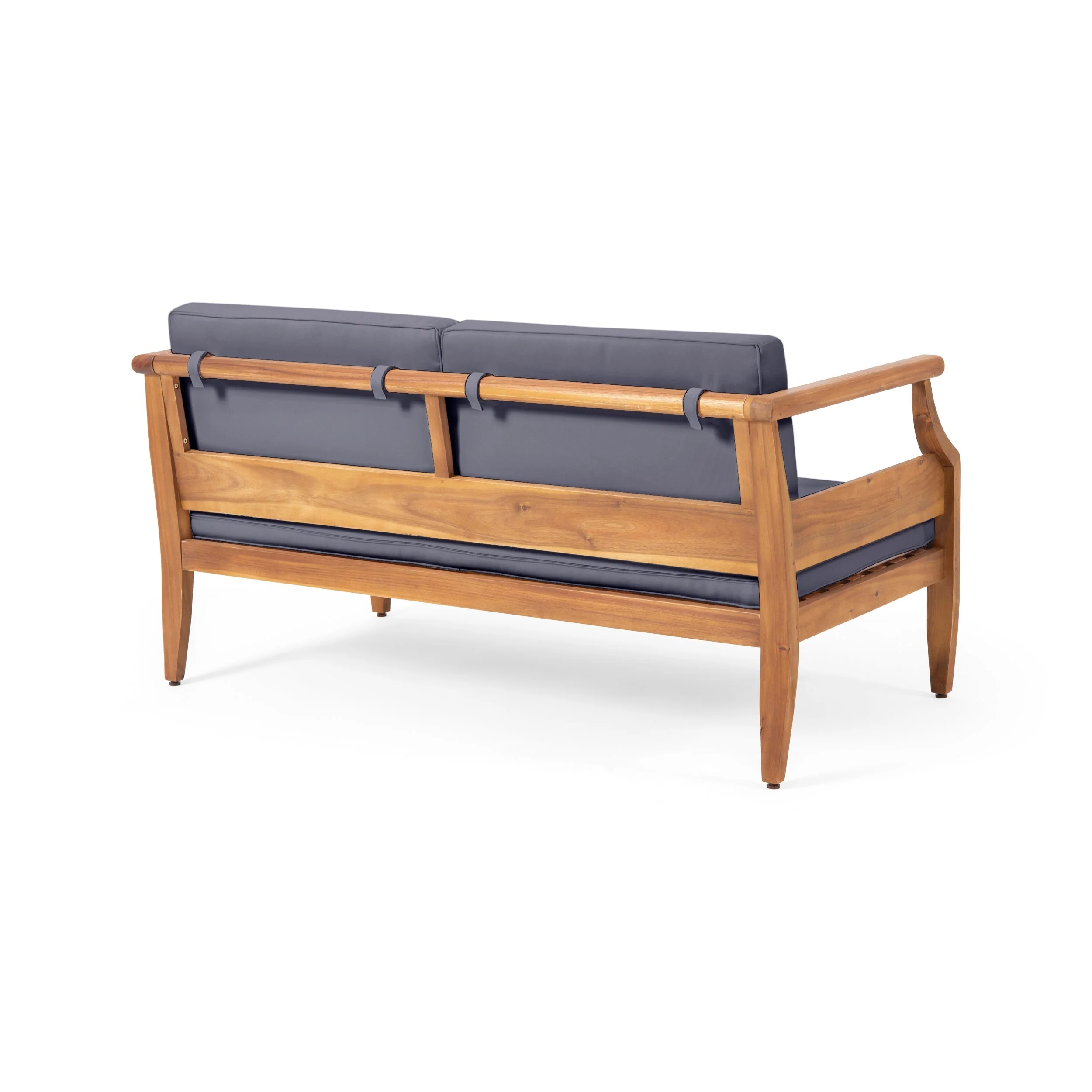 Aston Outdoor 4 Seater Chat Set with Cushions - Image 15
