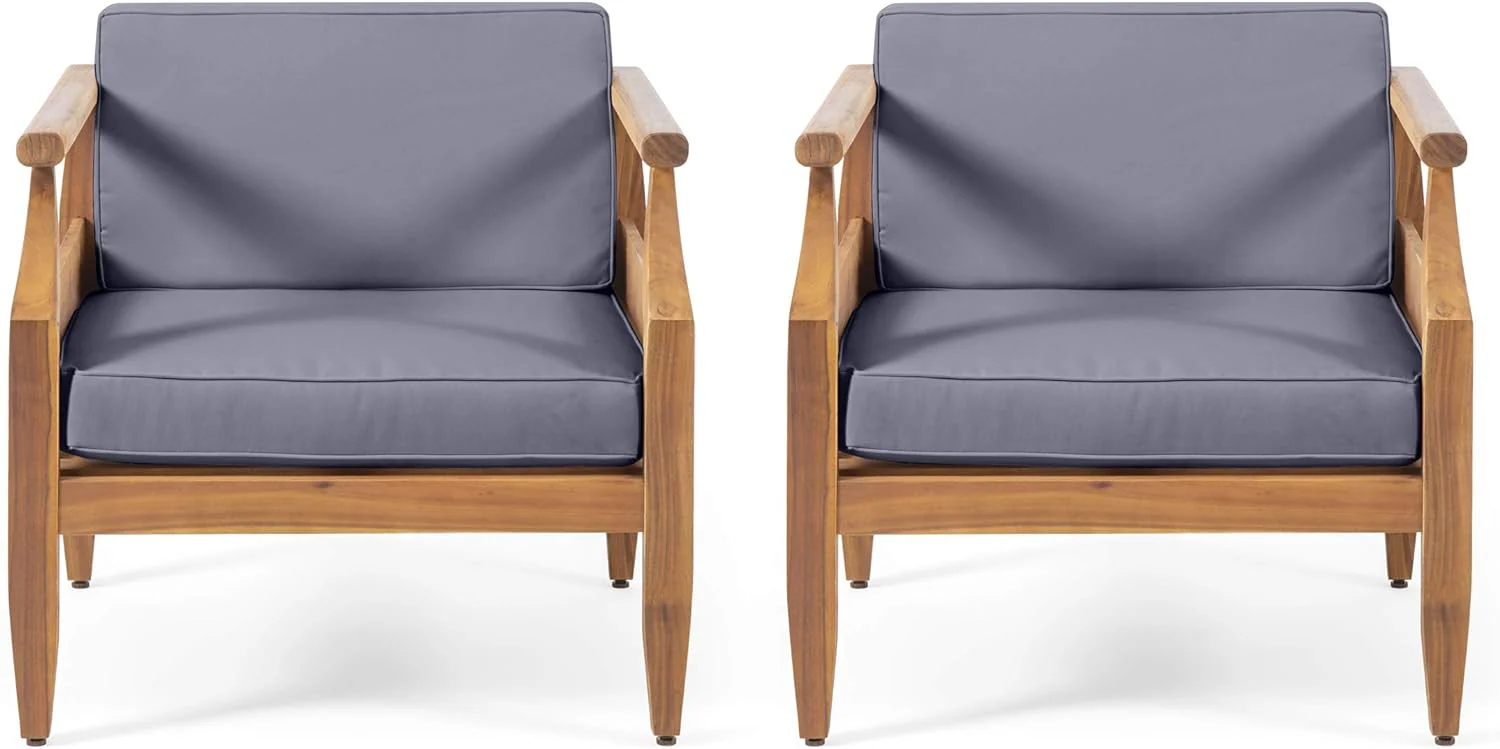 Aston Outdoor 4 Seater Chat Set with Cushions - Image 17