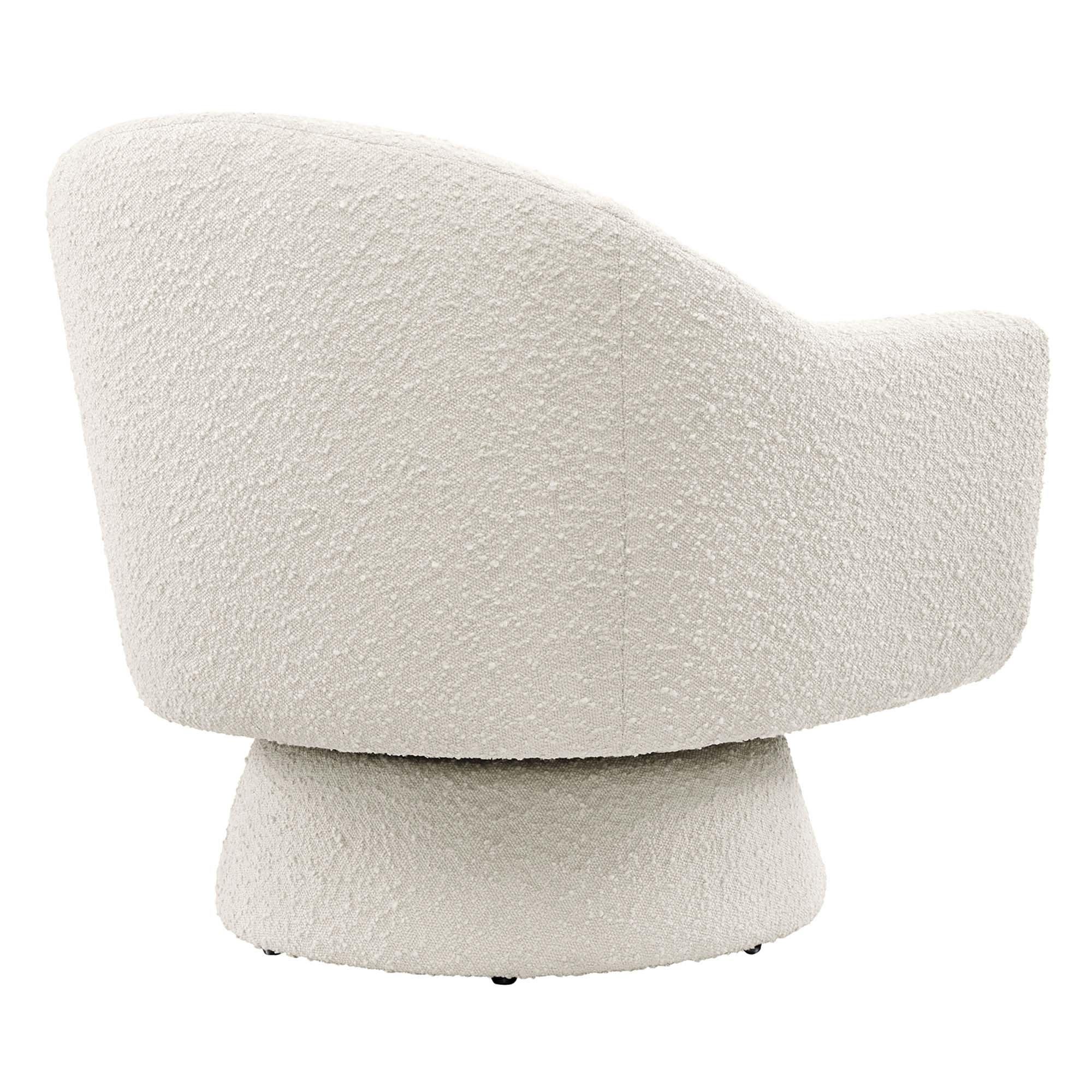 Astral Boucle Fabric Swivel Chair by Modway - Image 10