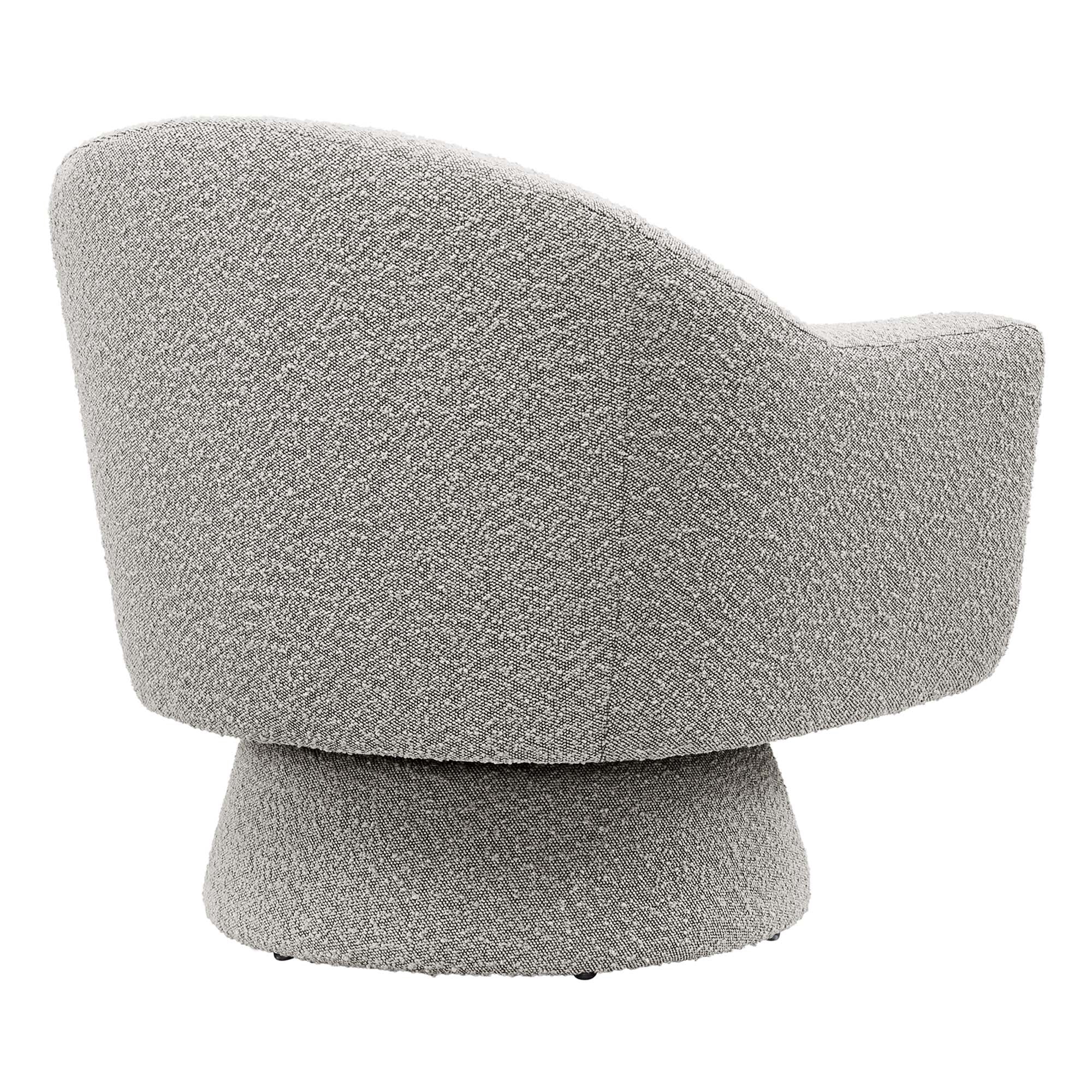 Astral Boucle Fabric Swivel Chair by Modway - Image 5