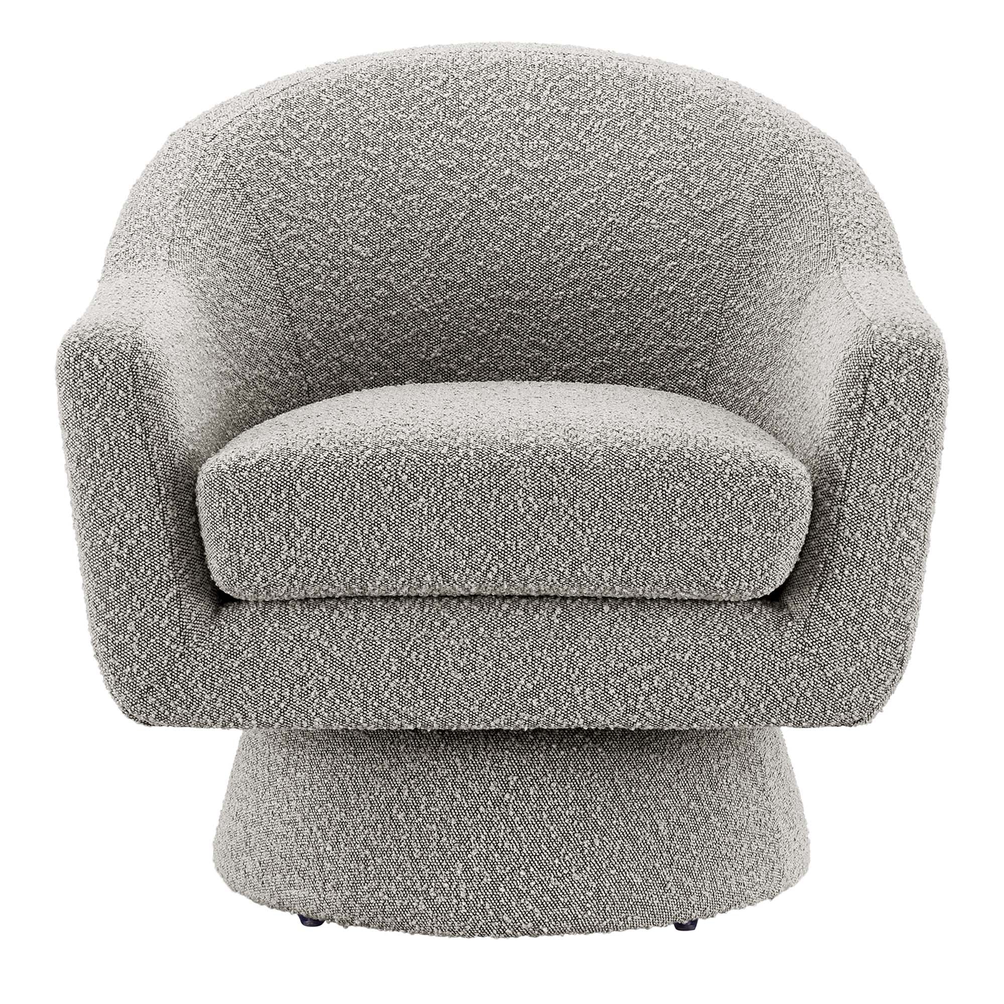 Astral Boucle Fabric Swivel Chair by Modway - Image 6