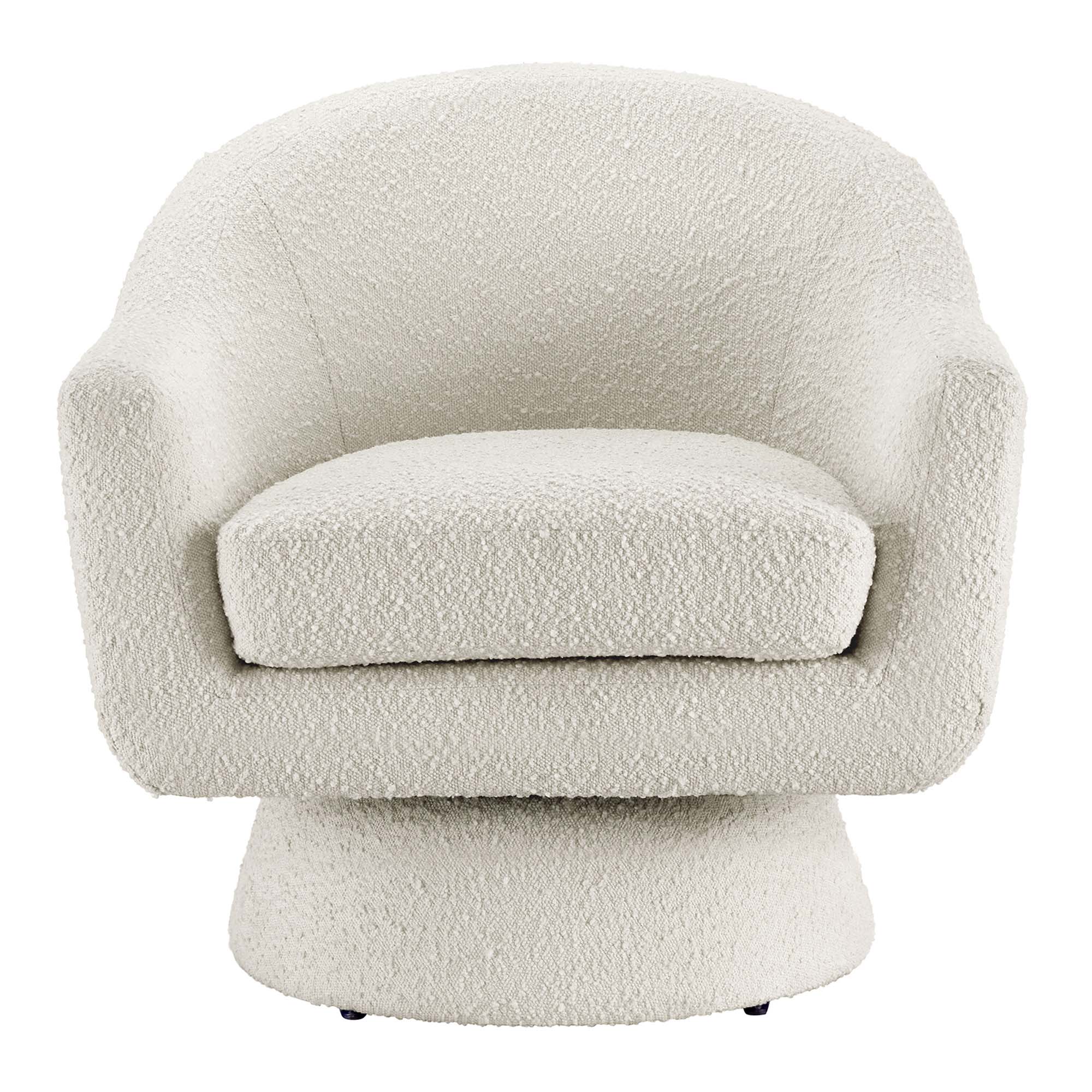 Astral Boucle Fabric Swivel Chair by Modway - Image 9