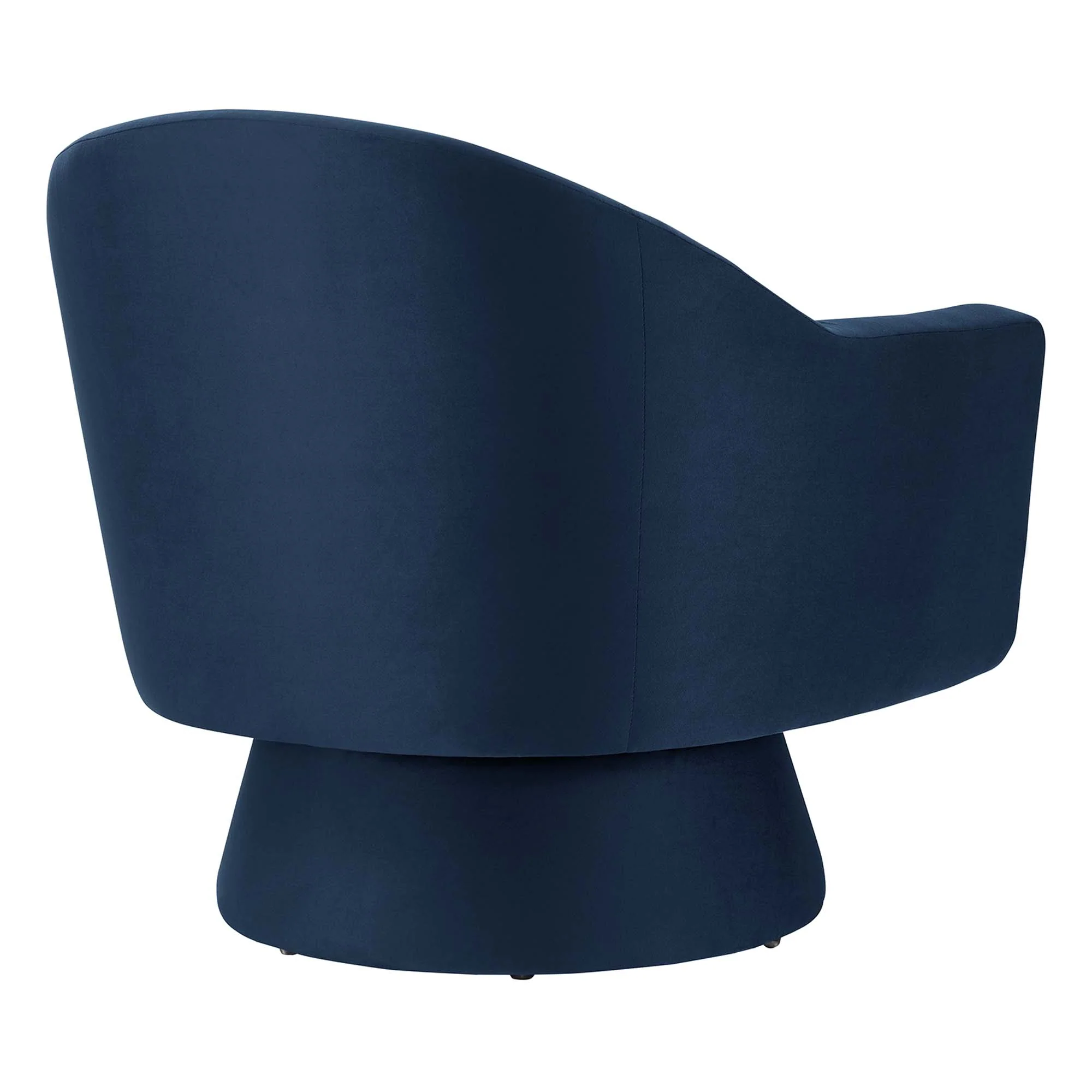 Astral Performance Velvet Fabric and Wood Swivel Chair by Modway - Image 12