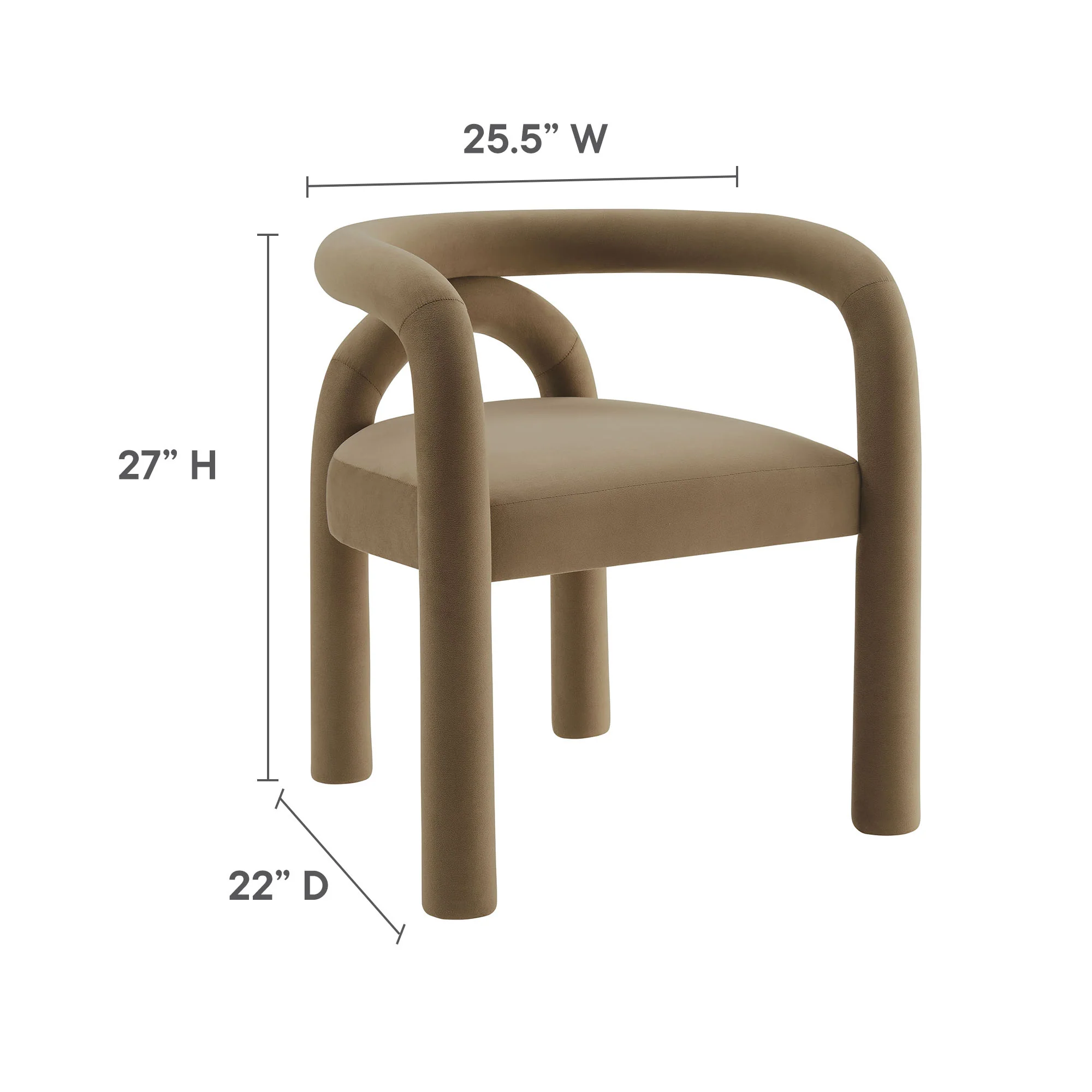 Astrid Performance Velvet Dining Chair by Modway - Image 16