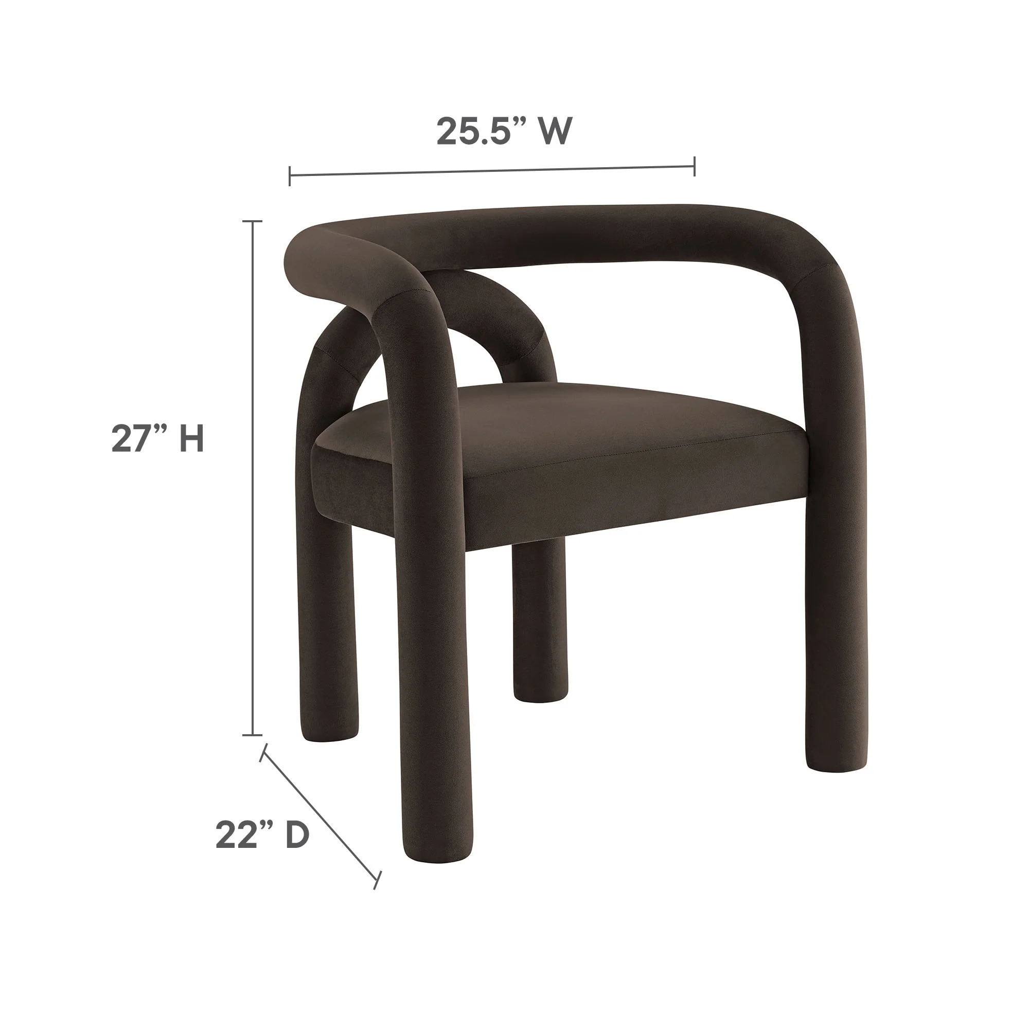 Astrid Performance Velvet Dining Chair by Modway - Image 17