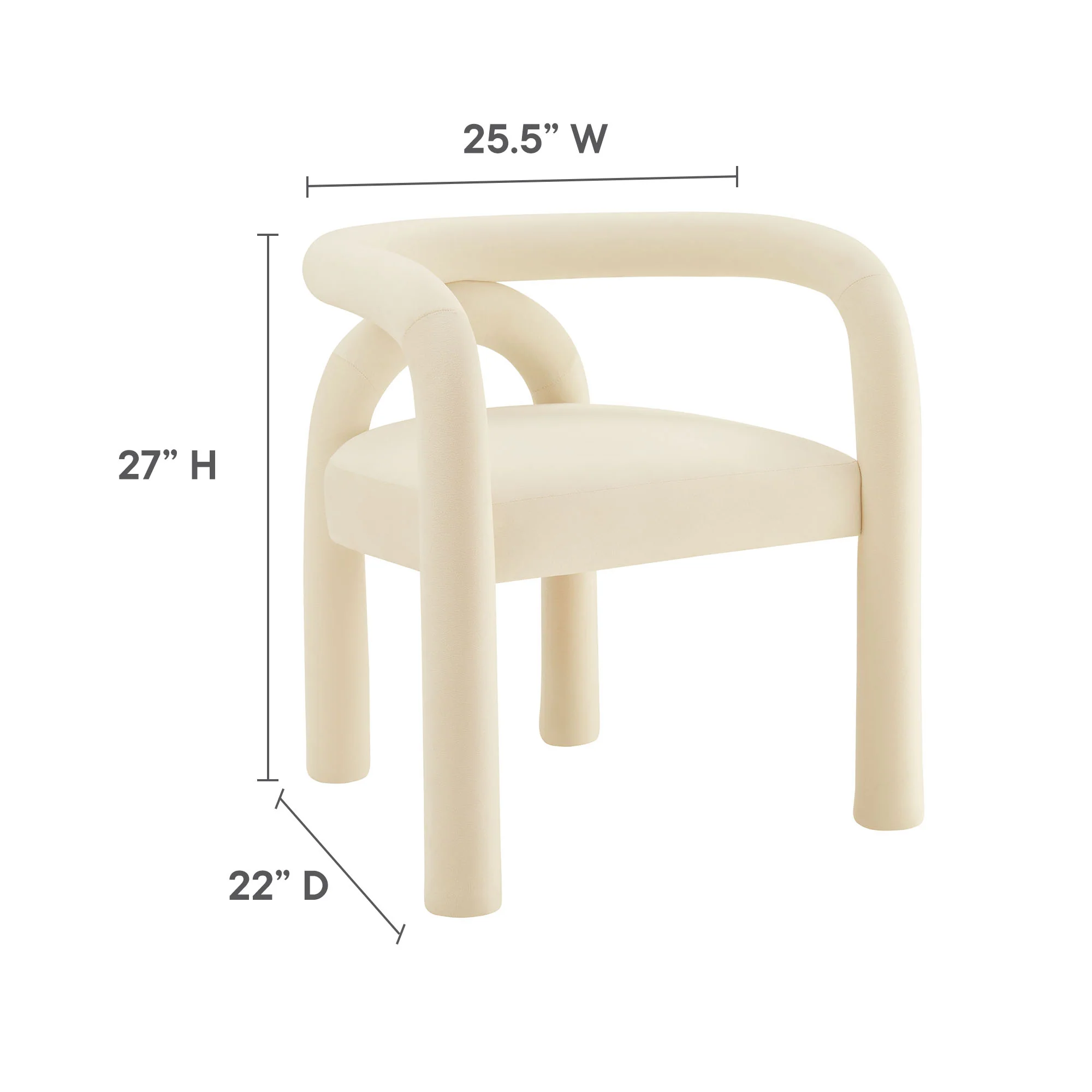 Astrid Performance Velvet Dining Chair by Modway - Image 2