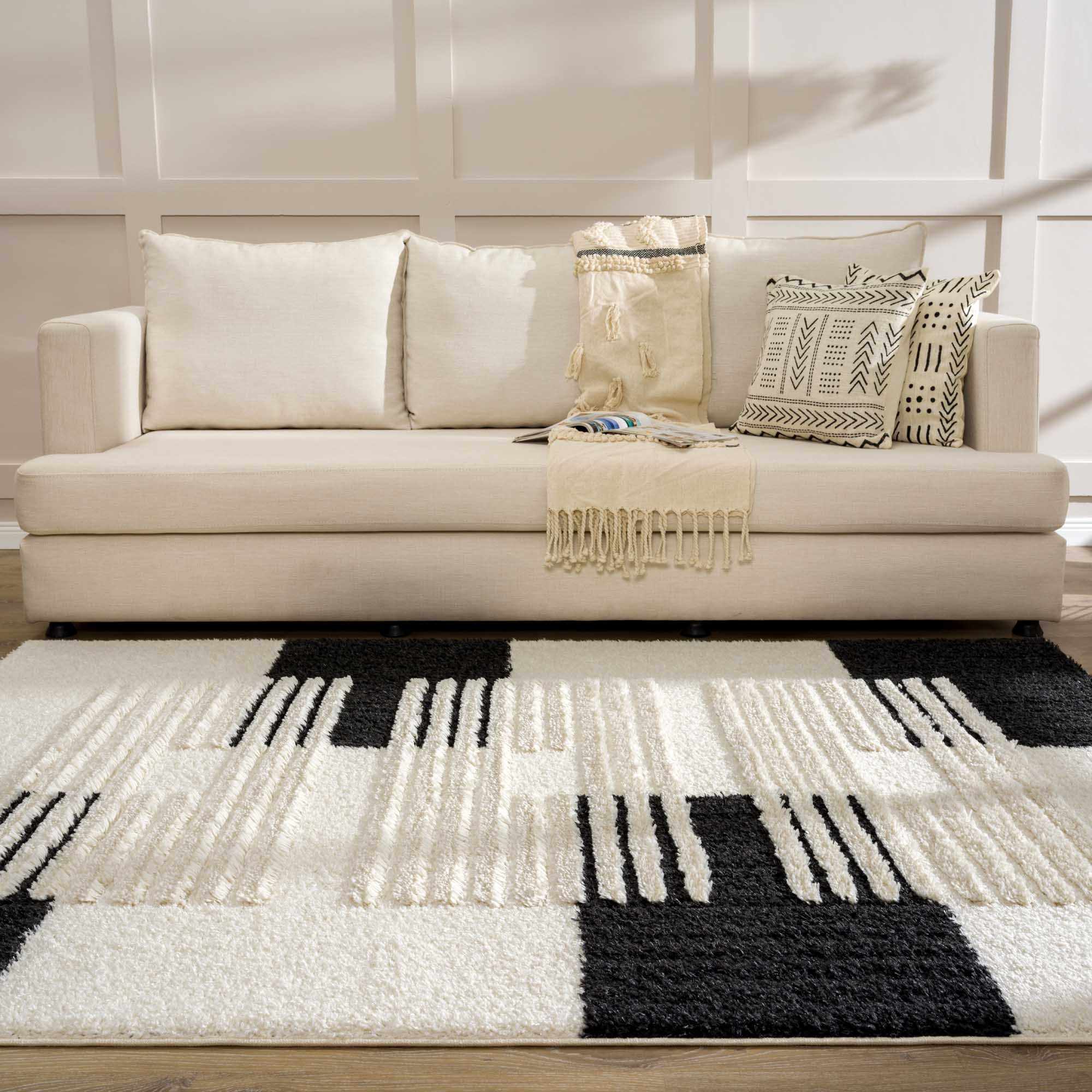 Astro Modern Shag Area Rug - Image 11