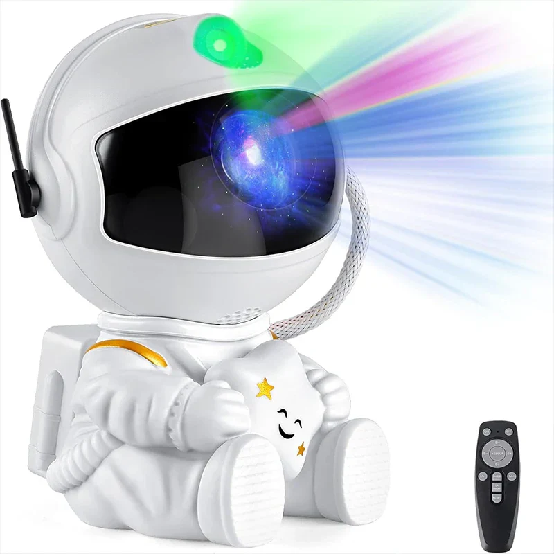 Astronaut Galaxy Star Projector LED Night Light with Timer Remote Room Decor Gift - Image 7