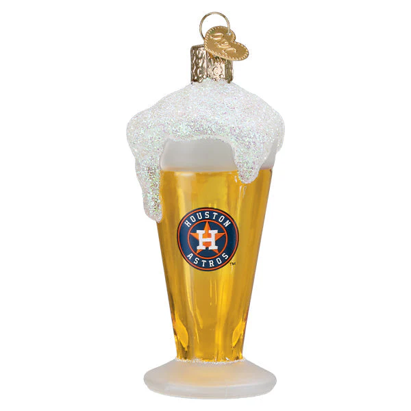 Astros Glass Of Beer Ornament - Image 3