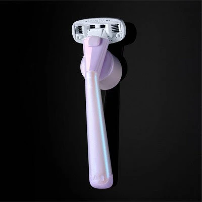 Athena Women's 5 Blade Reusable Razor Kit Stardust - Imperfect Box - Image 2