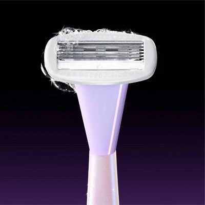 Athena Women's 5 Blade Reusable Razor Kit Stardust - Imperfect Box - Image 5