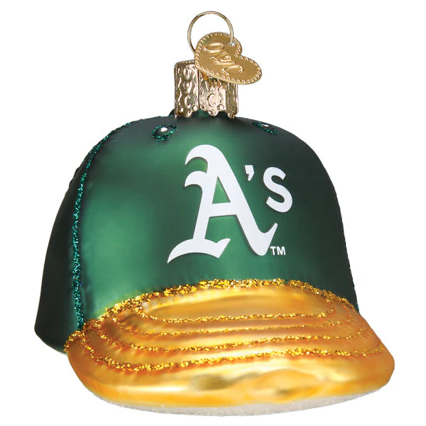 Athletics Baseball Cap Ornament - Image 3