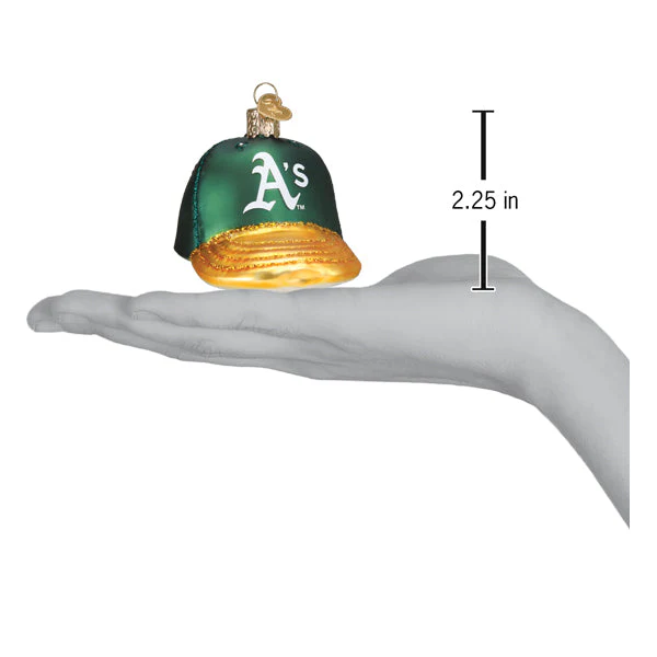 Athletics Baseball Cap Ornament - Image 4