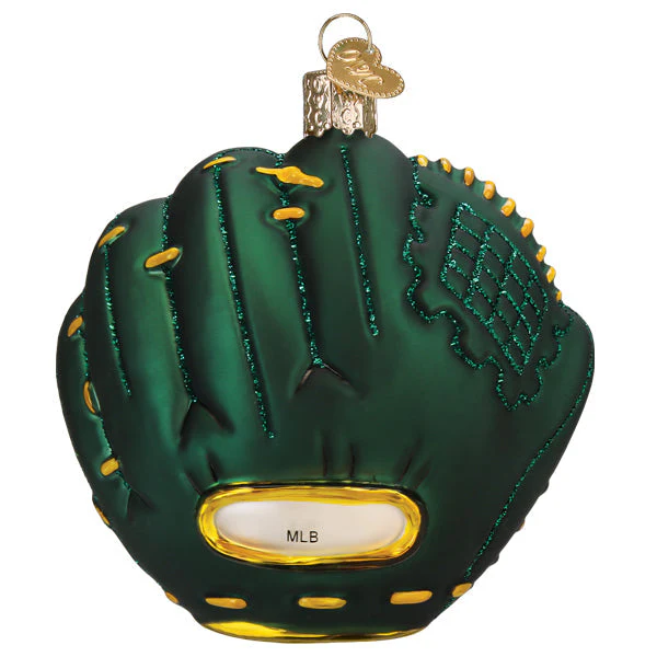 Athletics Baseball Mitt Ornament - Image 4
