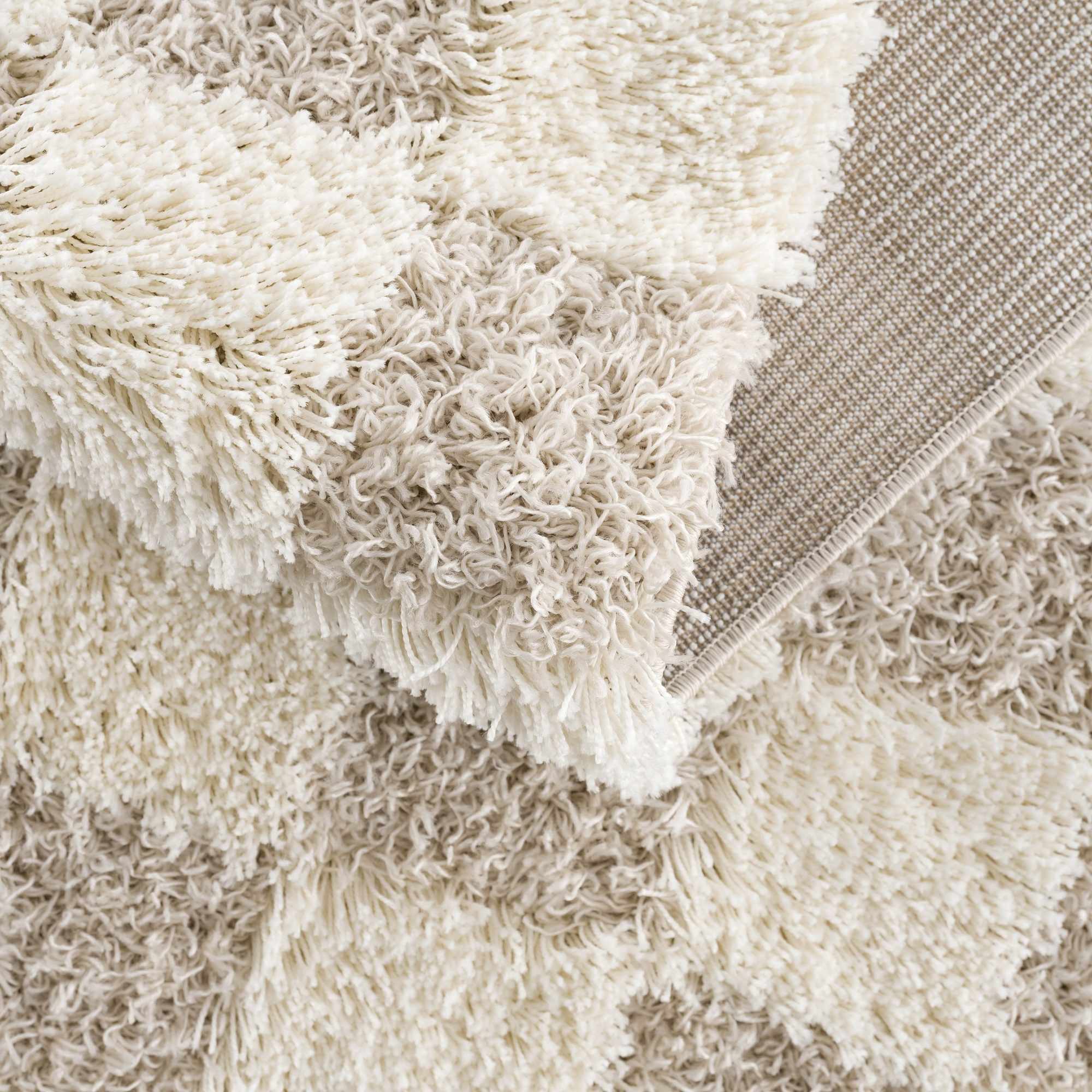 Atira Light Brown Checkered Area Rug - Image 19