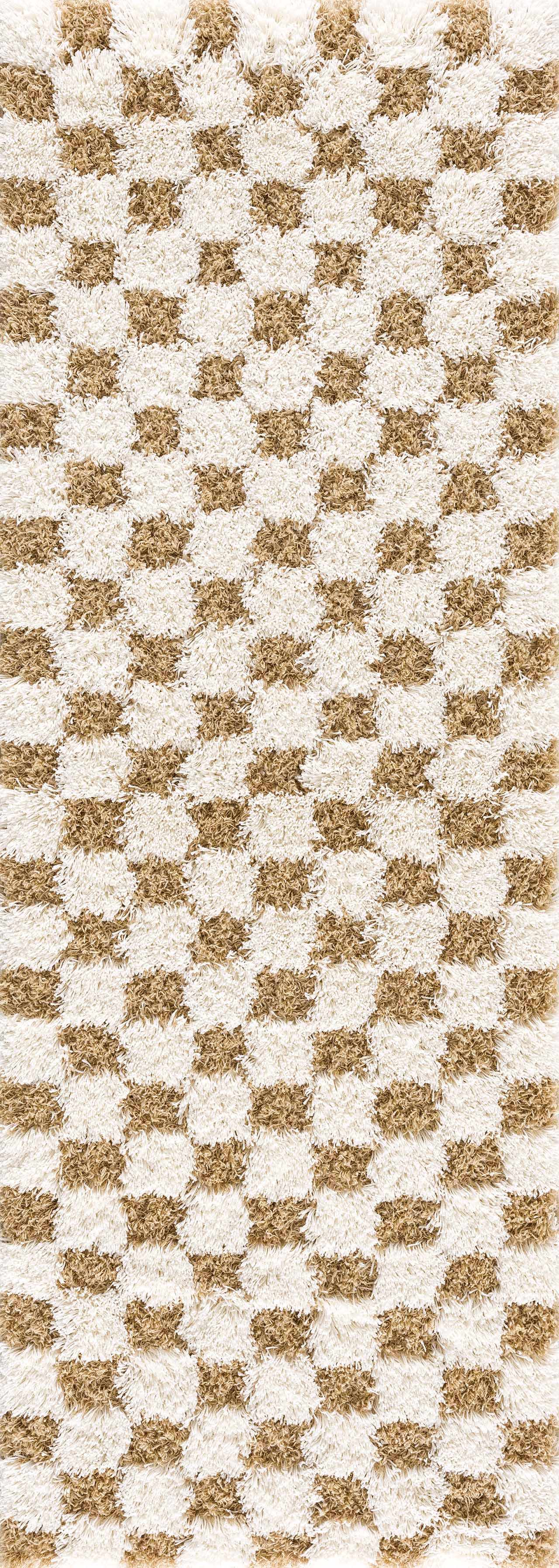 Atira Mustard Checkered Area Rug - Image 11
