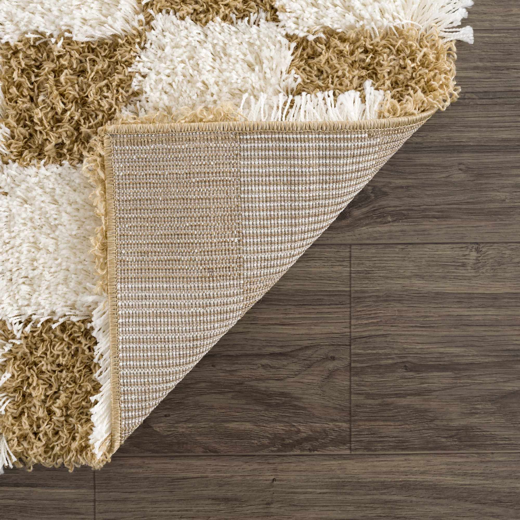 Atira Mustard Checkered Area Rug - Image 5