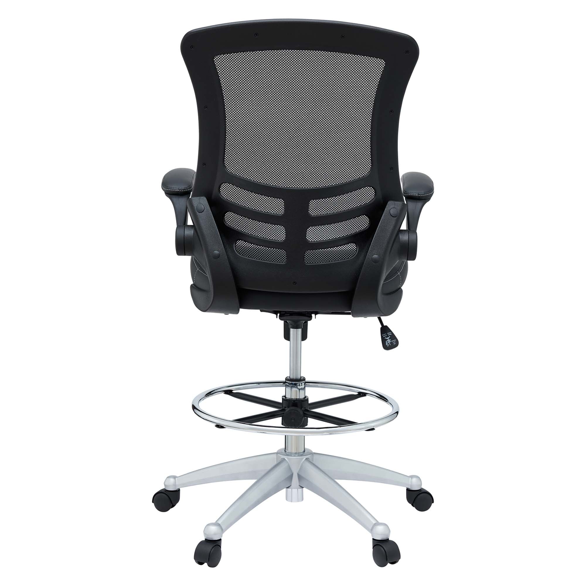 Attainment Vinyl Drafting Chair by Modway - Image 8