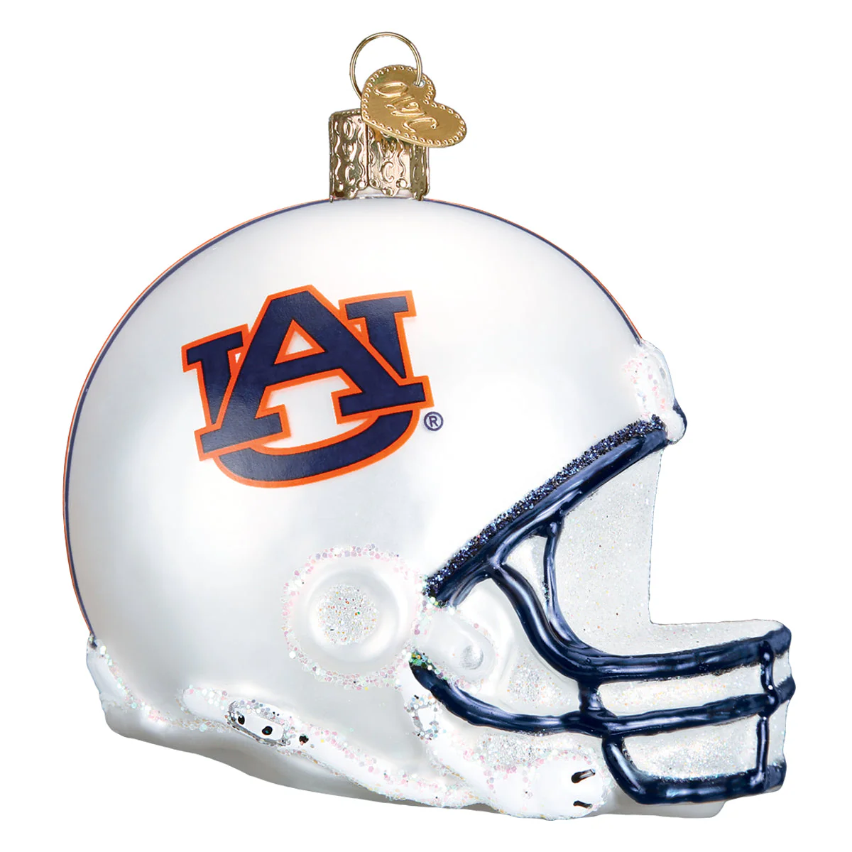 Auburn Helmet Ornament Christmas Decoration - Image 3
