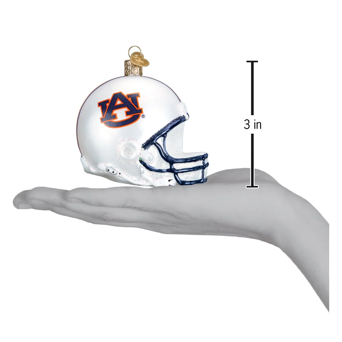 Auburn Helmet Ornament Christmas Decoration - Image 4