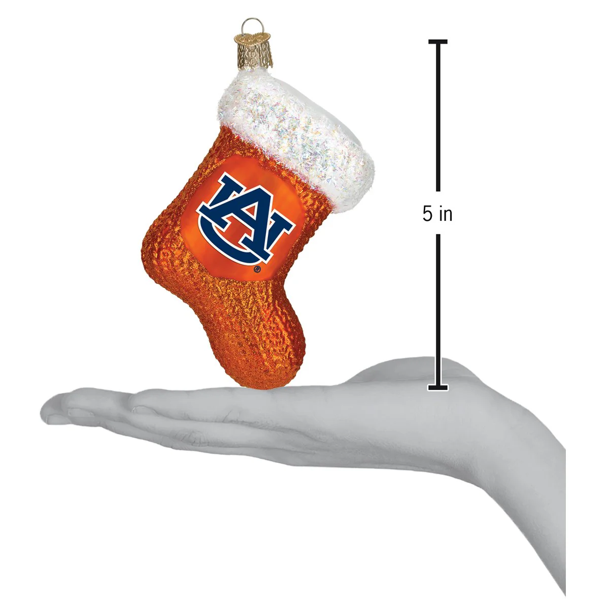Auburn Stocking Ornament - Image 4