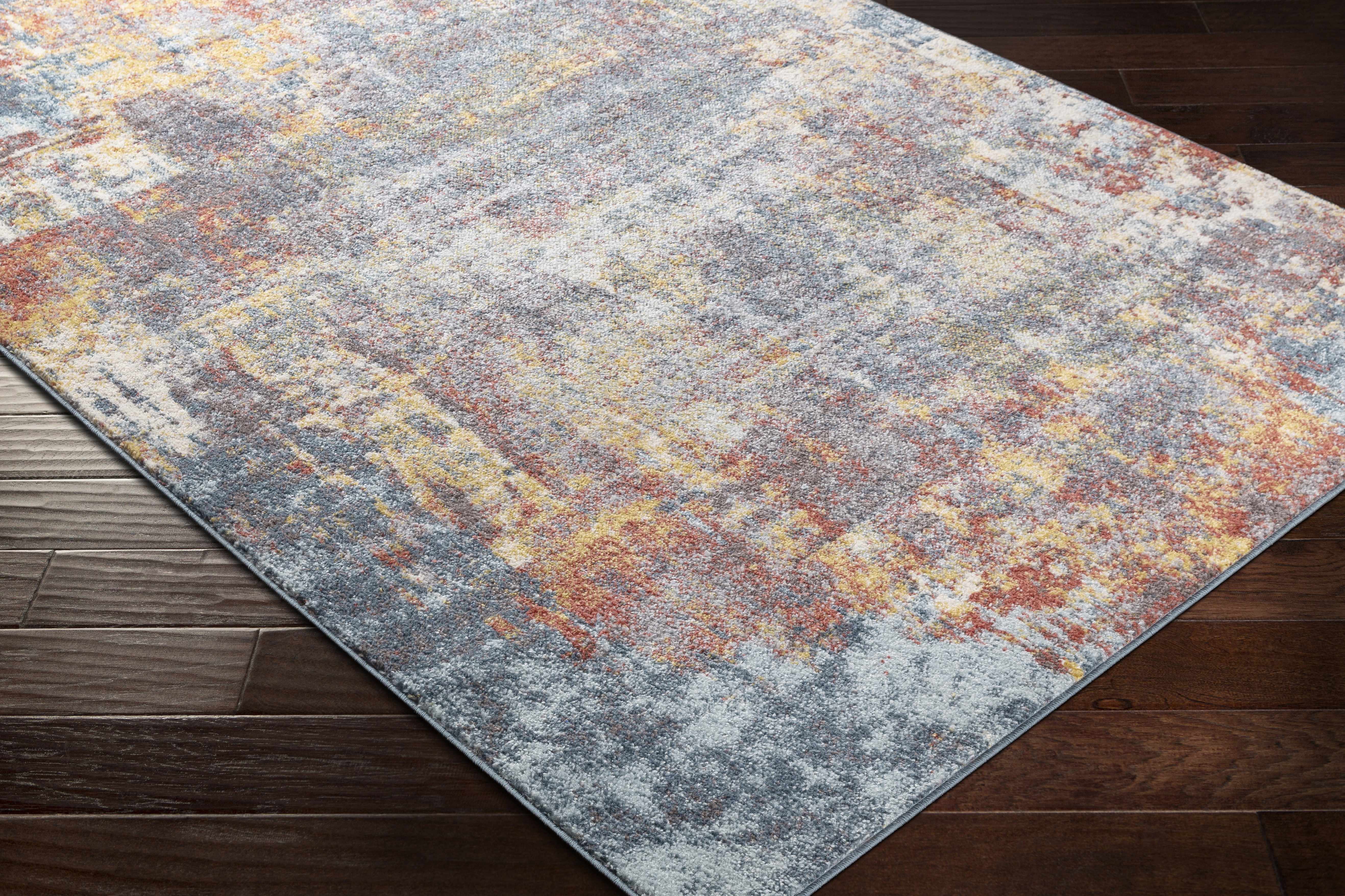 Auckley Colorful Abstract Area Rug - Image 5