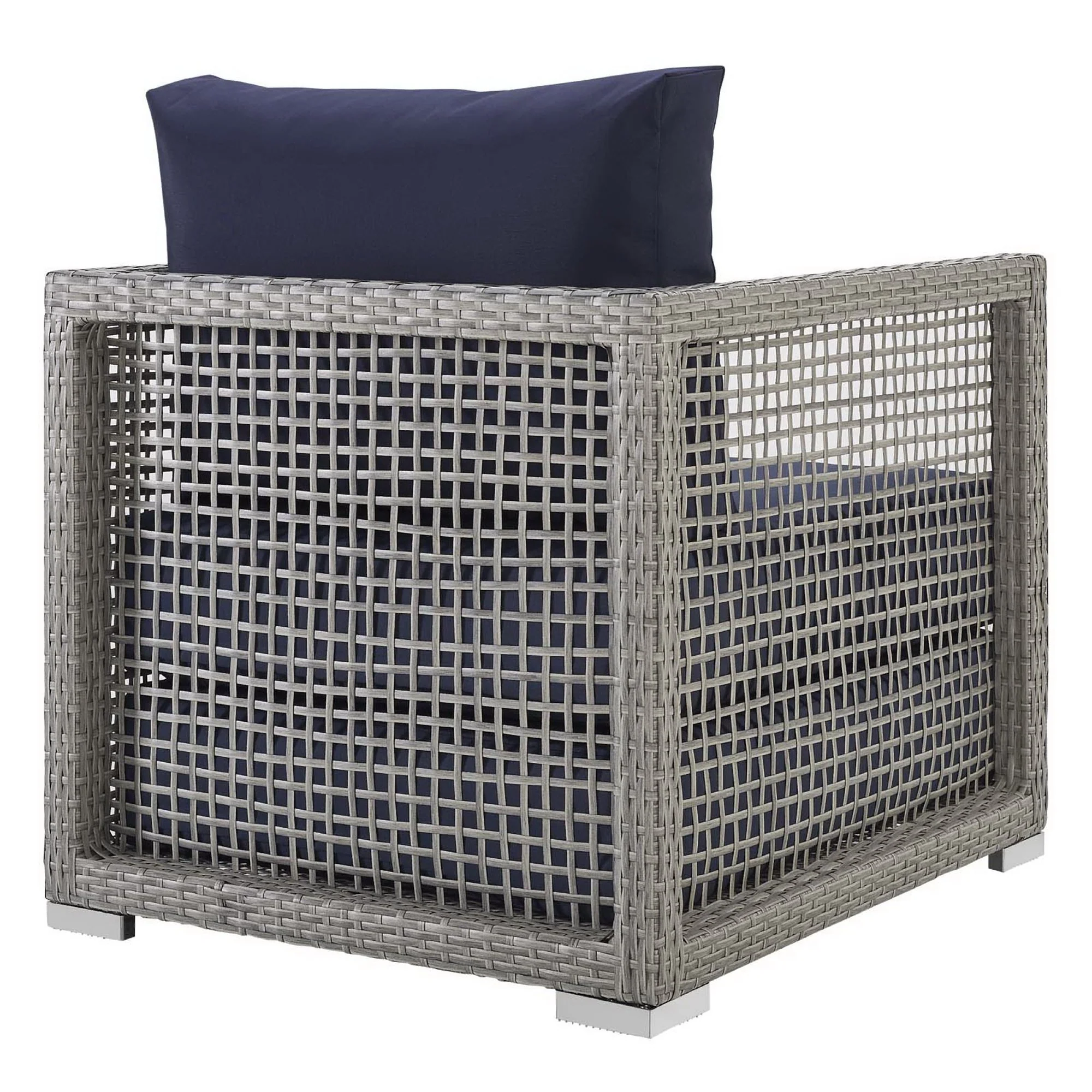 Aura 3 Piece Outdoor Patio Wicker Rattan Set by Modway - Image 10