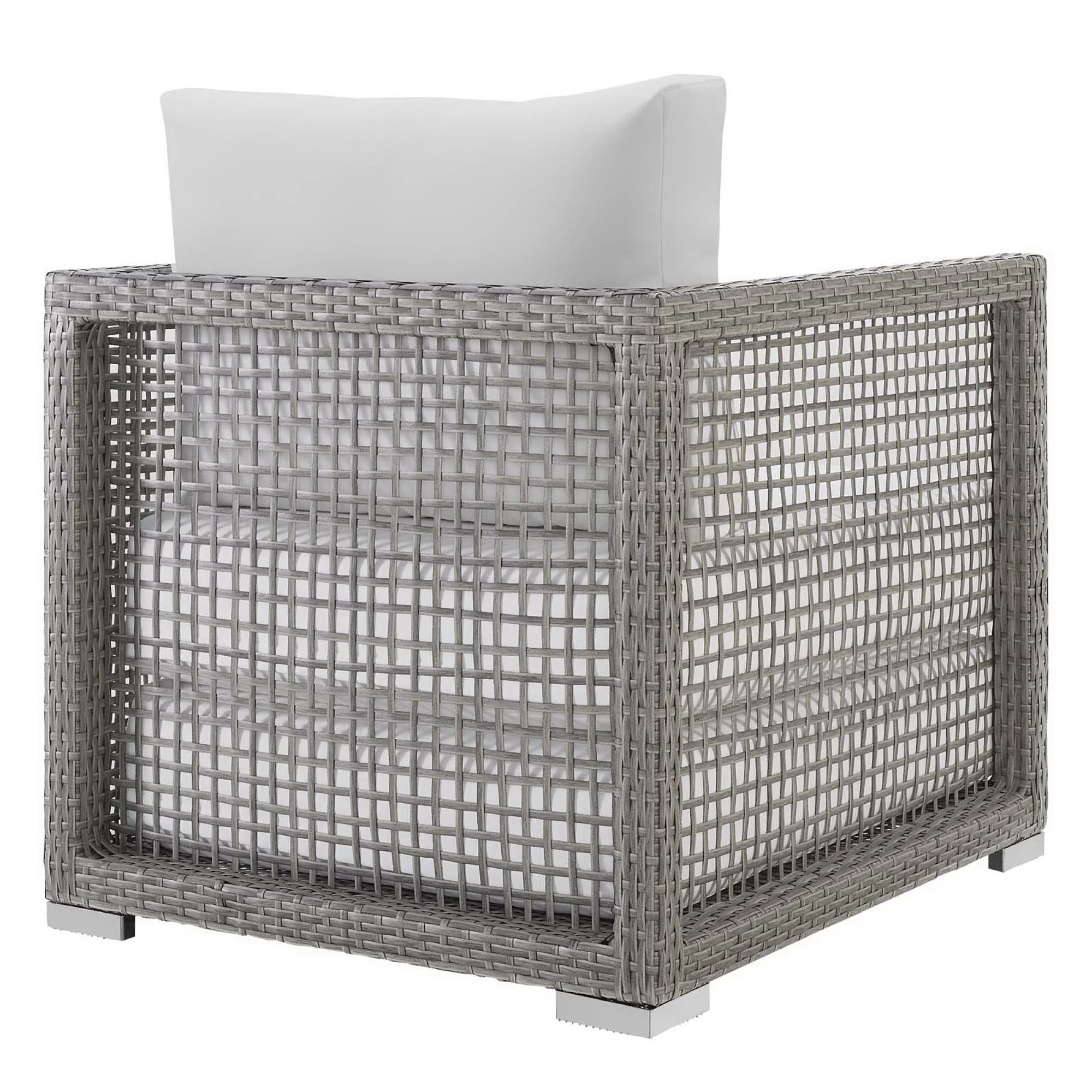 Aura 3 Piece Outdoor Patio Wicker Rattan Set by Modway - Image 6