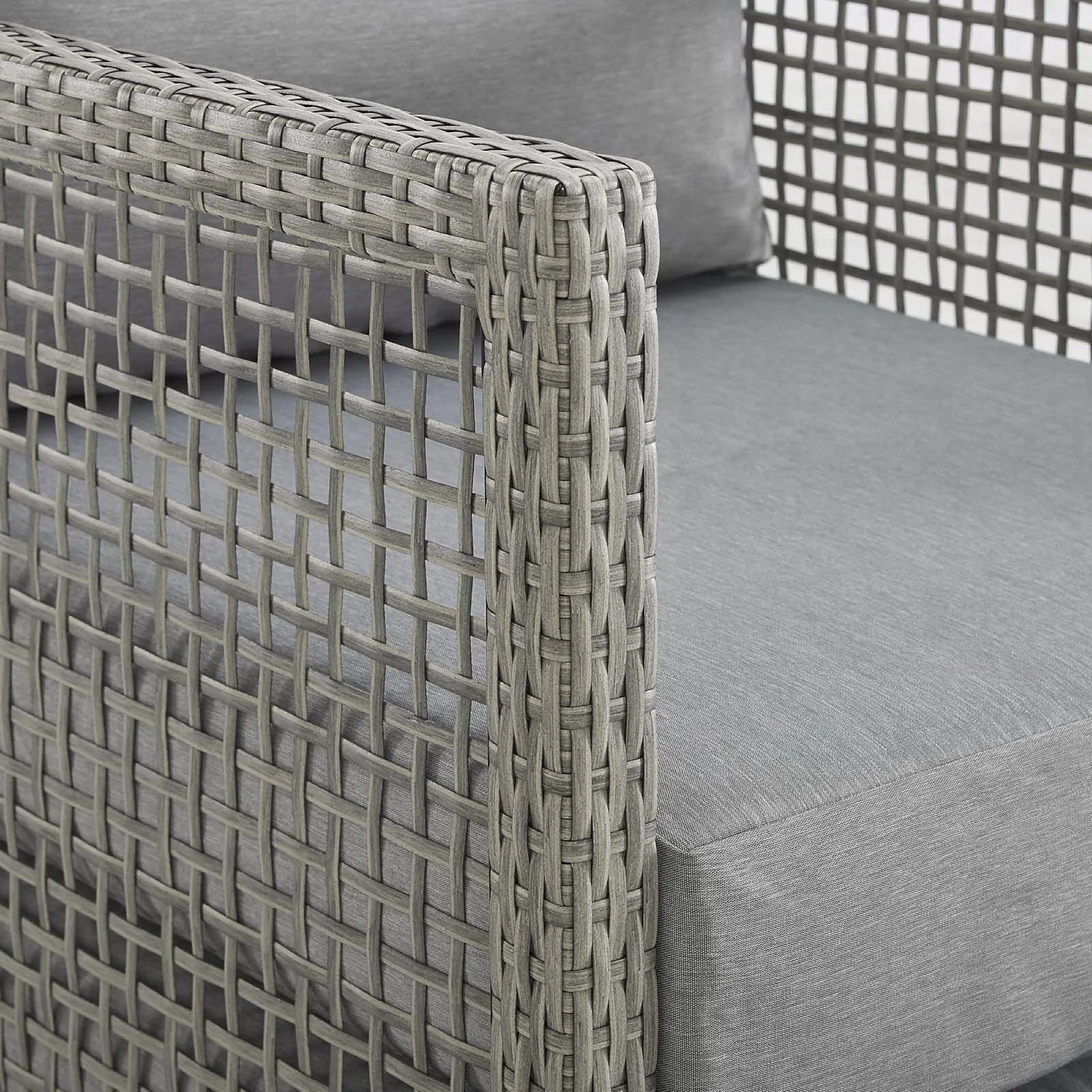Aura 3 Piece Outdoor Patio Wicker Rattan Set by Modway - Image 9