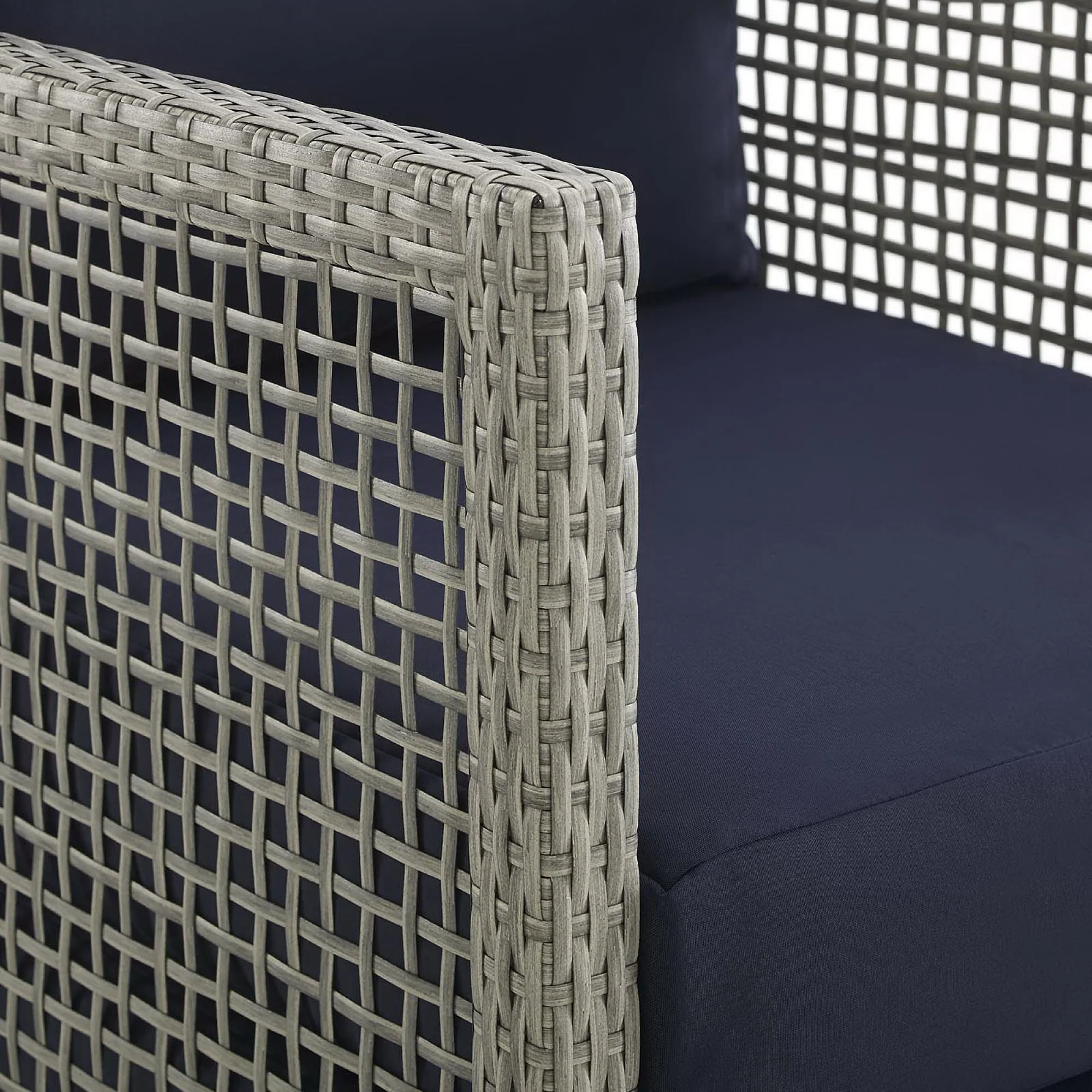Aura Outdoor Patio Wicker Rattan Sofa by Modway - Image 12