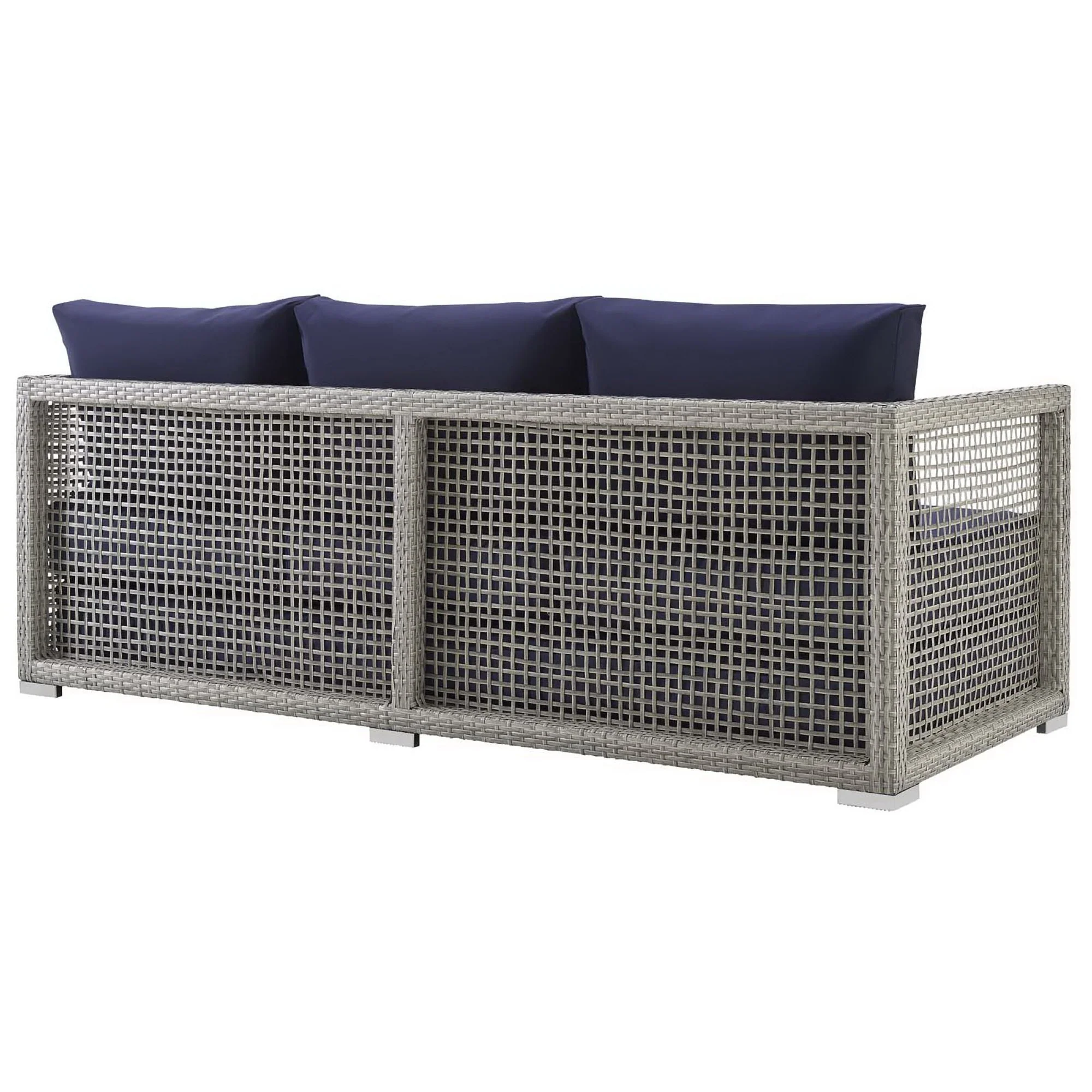 Aura Outdoor Patio Wicker Rattan Sofa by Modway - Image 14