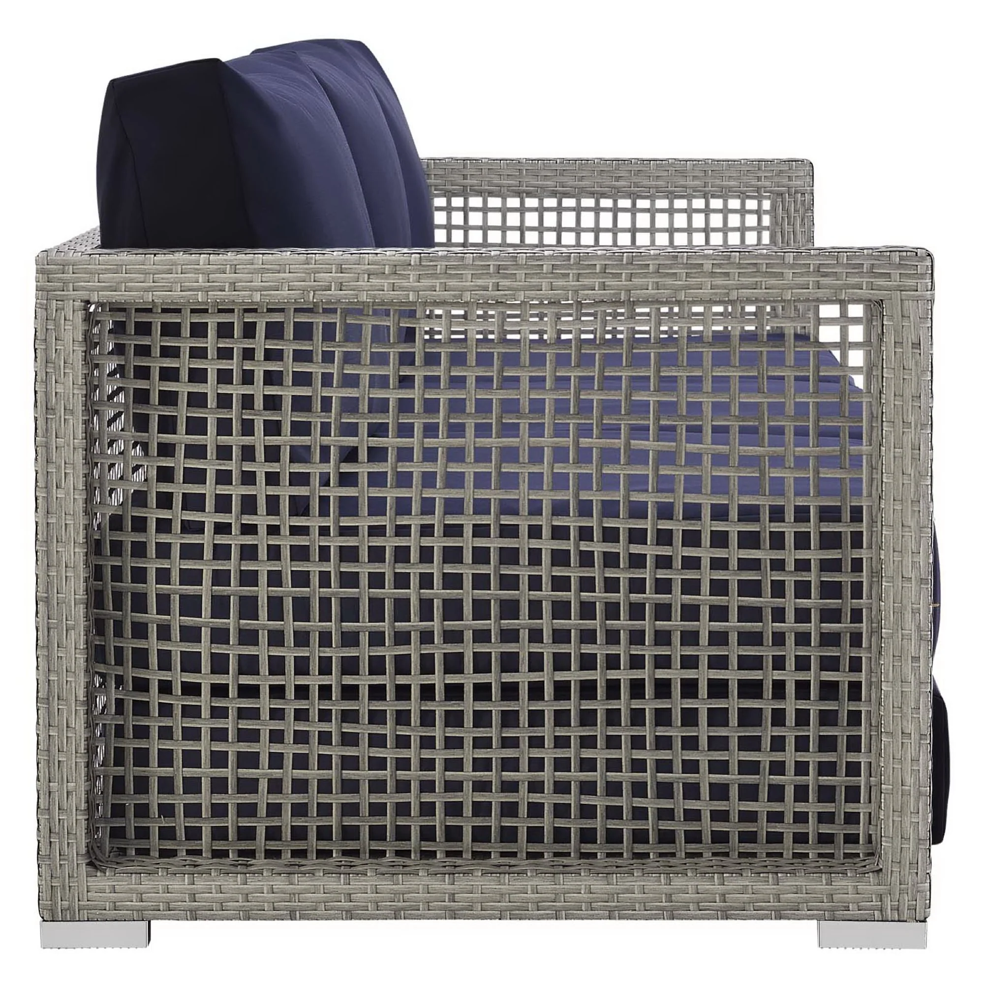 Aura Outdoor Patio Wicker Rattan Sofa by Modway - Image 16