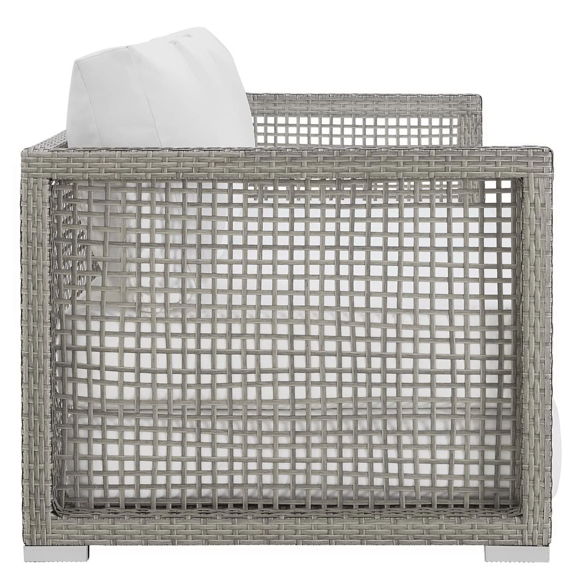 Aura Outdoor Patio Wicker Rattan Sofa by Modway - Image 4