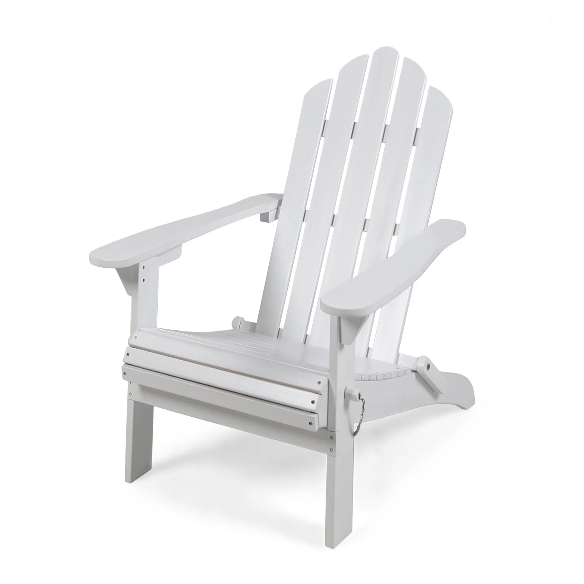 Aurascape - Outdoor Acacia Wood Foldable Adirondack Chair - Image 2