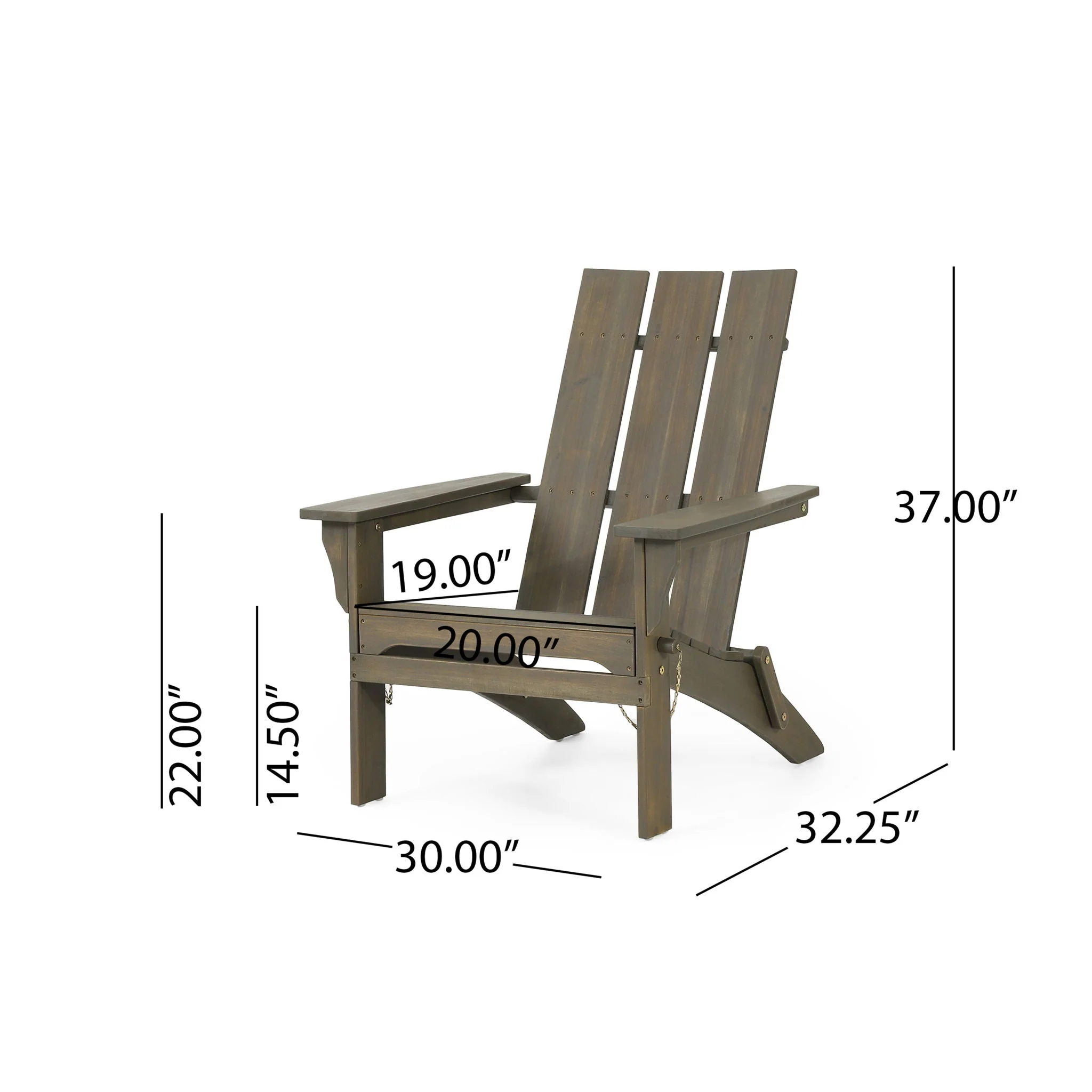 Aurascape - Outdoor Comfort Foldable Adirondack Chair - Image 10