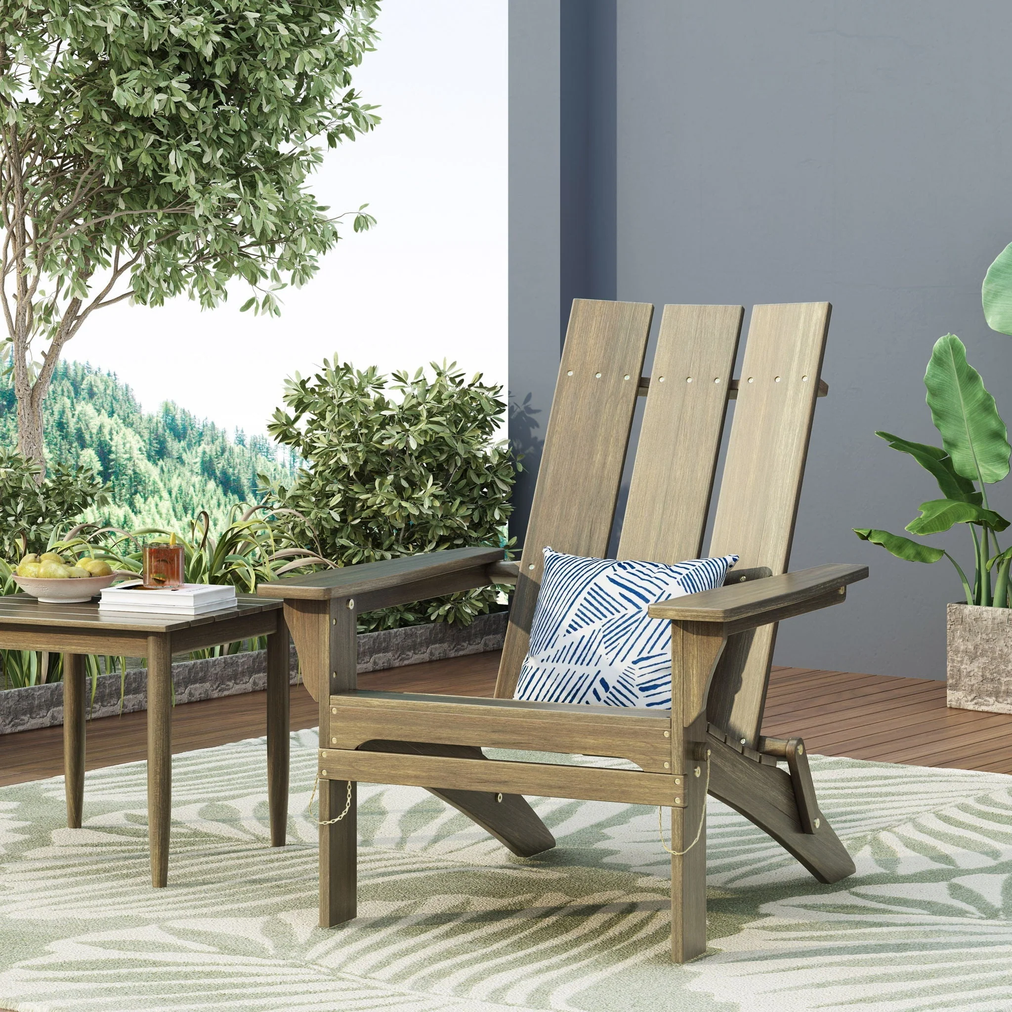 Aurascape - Outdoor Comfort Foldable Adirondack Chair - Image 11