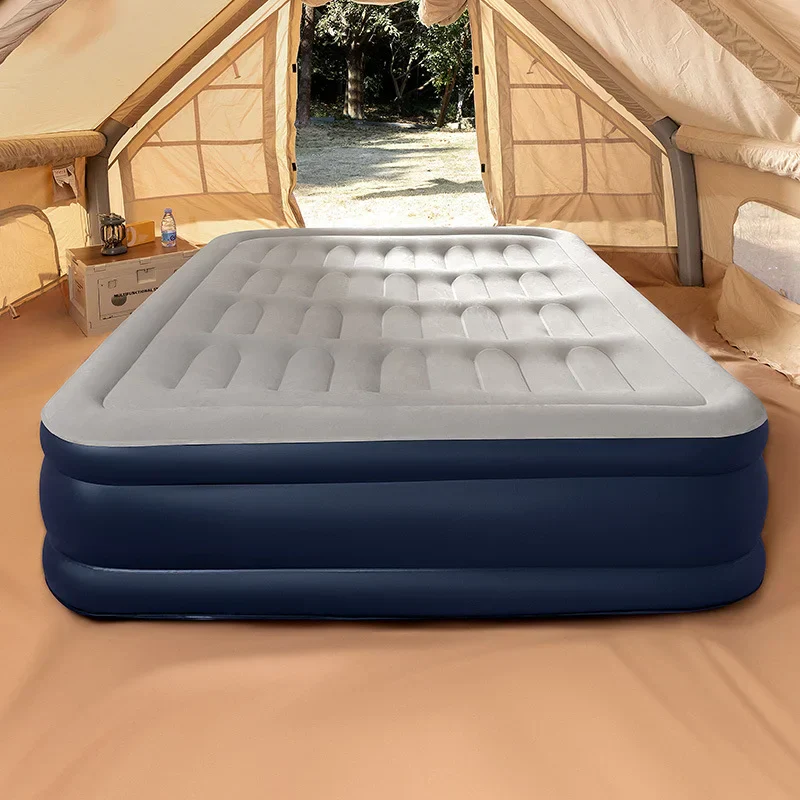 Automatic Inflatable Camping Mattress with Built-In Pump – Thickened PVC Sleep Pad - Image 3