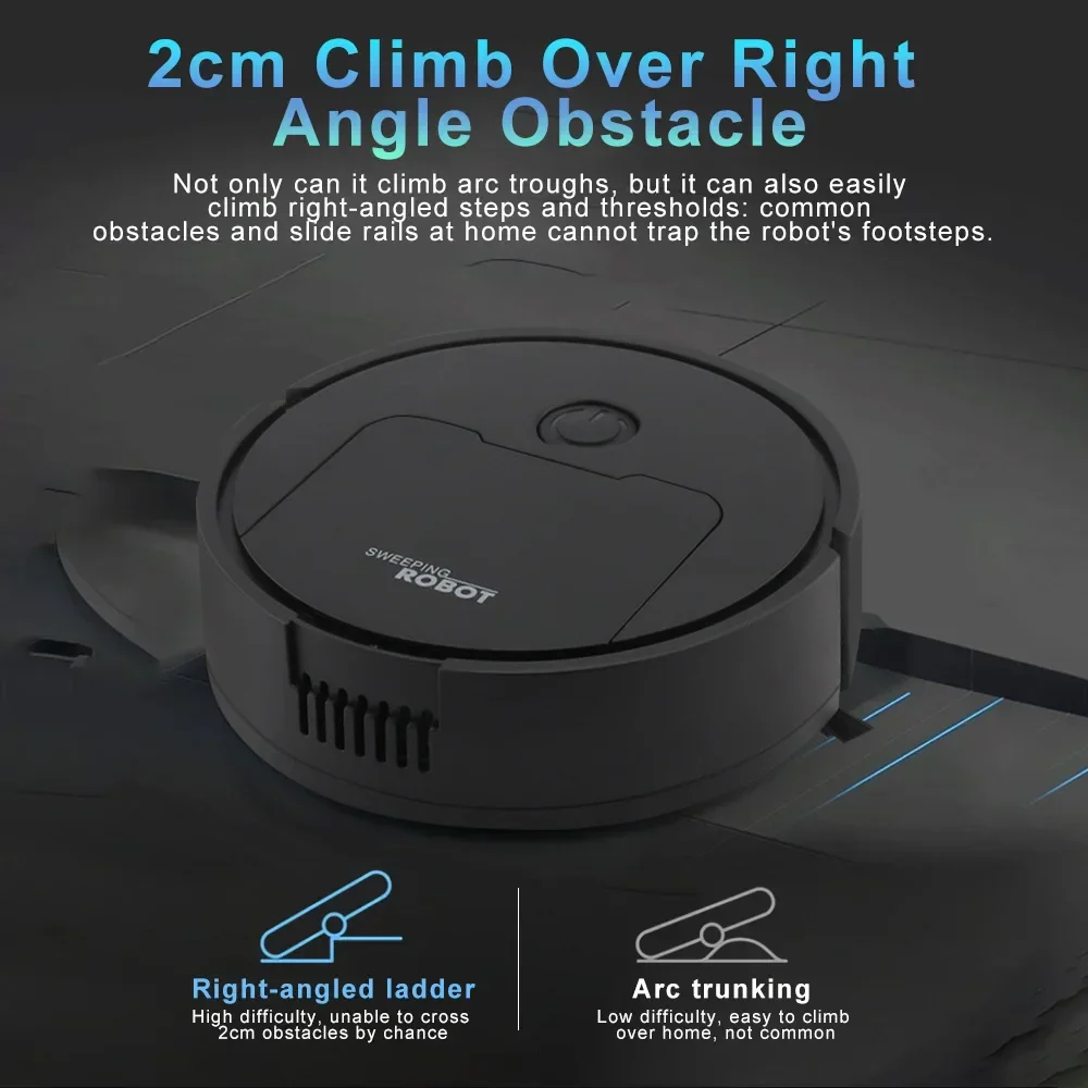 Automatic Sweeping Robot Vacuum – 3-in-1 Mop, Suction & Smart Home Cleaner - Image 4
